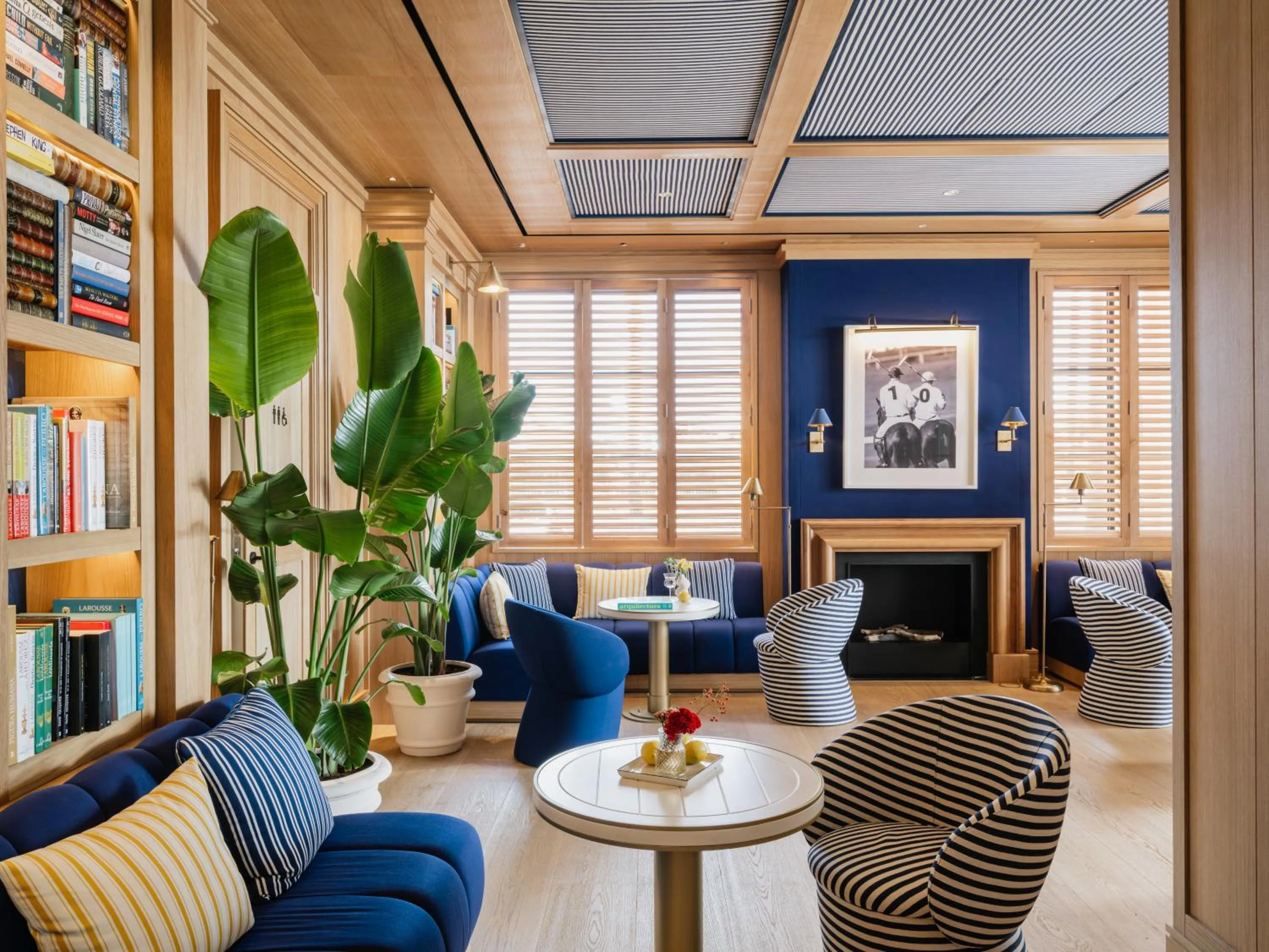 Library in MIM Sotogrande Member of Melia Collection