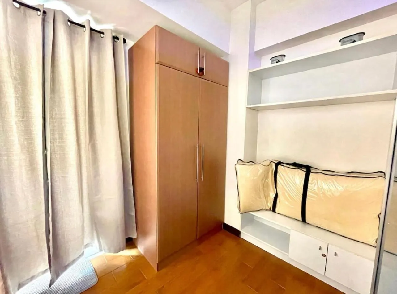 wardrobe, Bed in Luxury 1BR Unit with Pool at Venice Luxury Residences, Tower Domenico, McKinley Hill, Taguig City