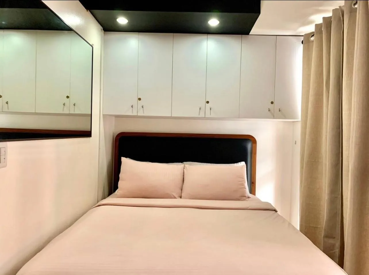 Bed in Luxury 1BR Unit with Pool at Venice Luxury Residences, Tower Domenico, McKinley Hill, Taguig City