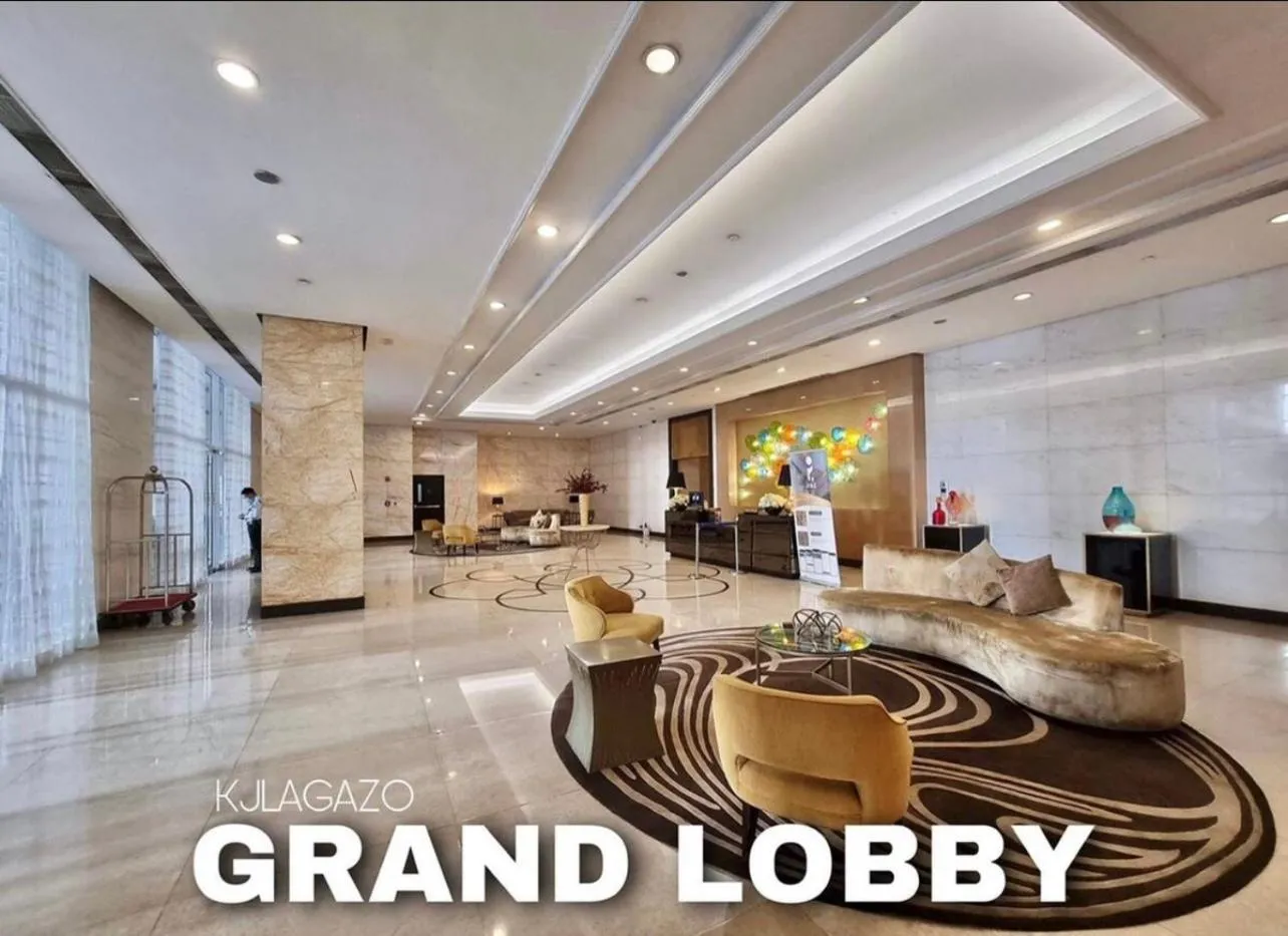 Lobby or reception in Luxury 1BR Unit with Pool at Venice Luxury Residences, Tower Domenico, McKinley Hill, Taguig City