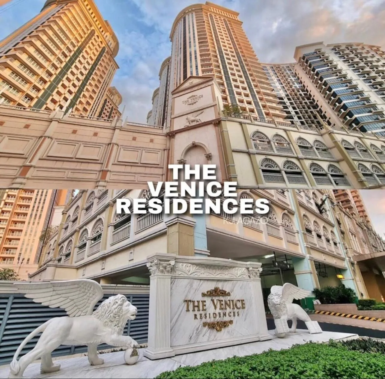 Property building in Luxury 1BR Unit with Pool at Venice Luxury Residences, Tower Domenico, McKinley Hill, Taguig City