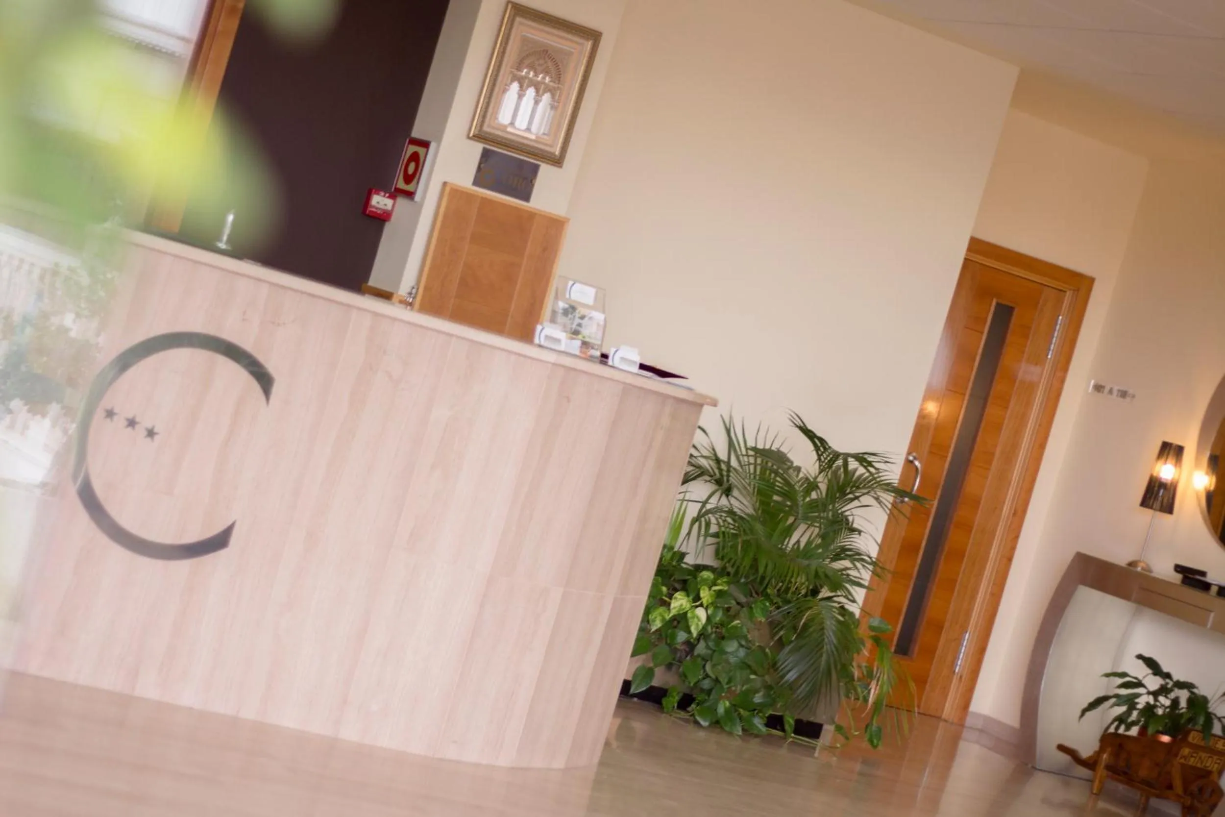 Lobby or reception in Hotel Carmen