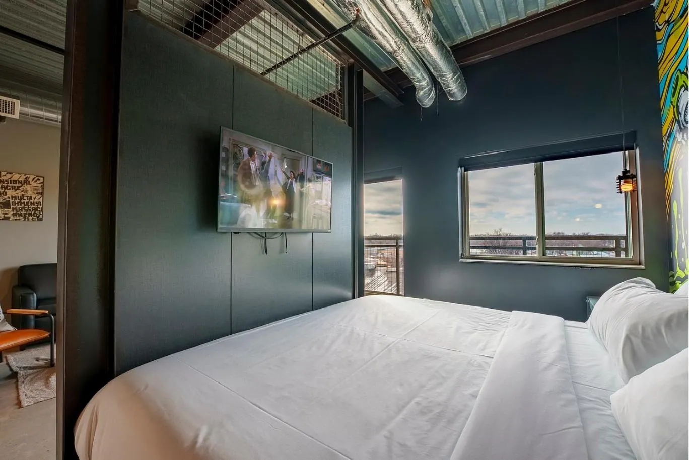 Bed in Brewhalla Hotel