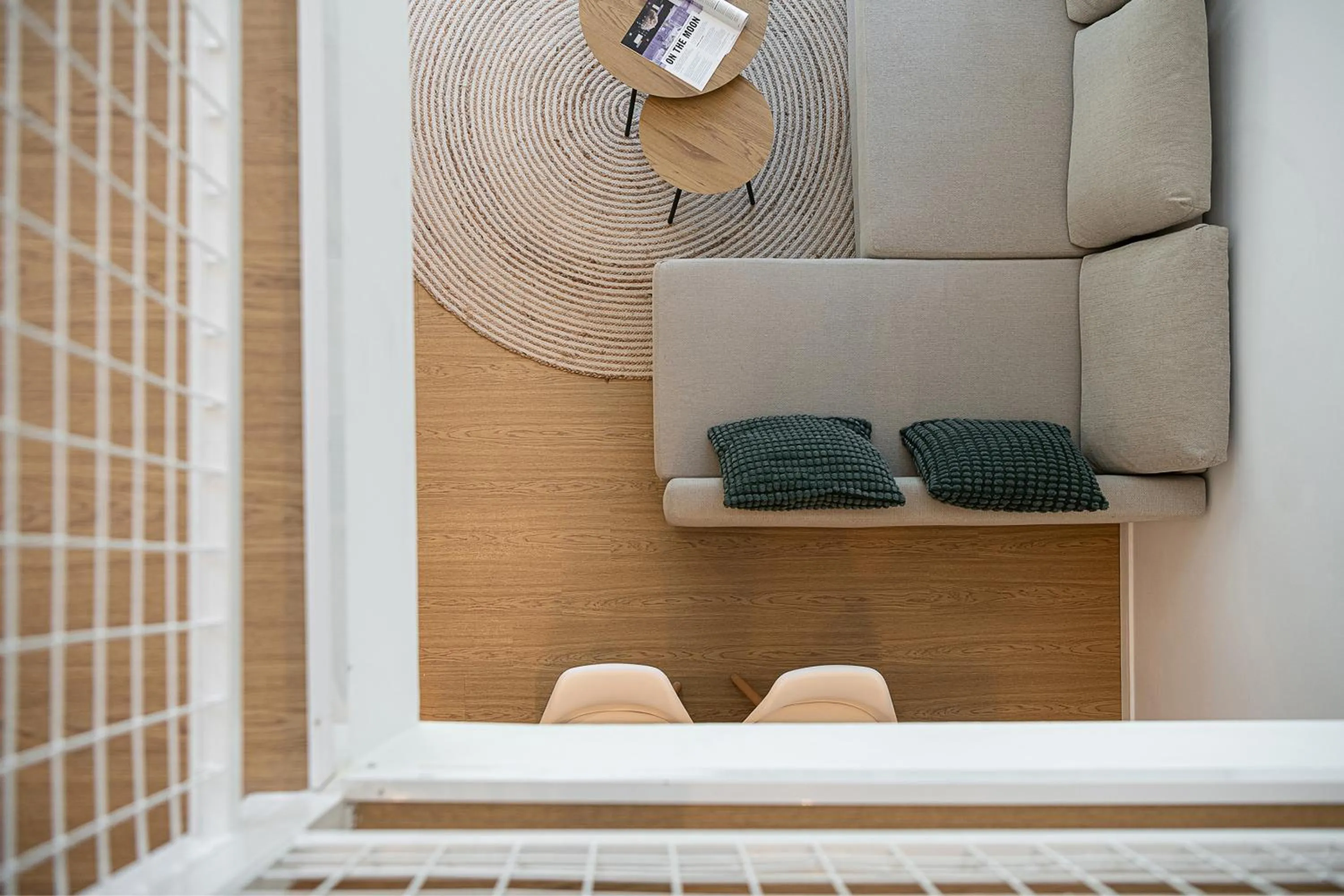 Seating area in NEK Suites - Adults Only