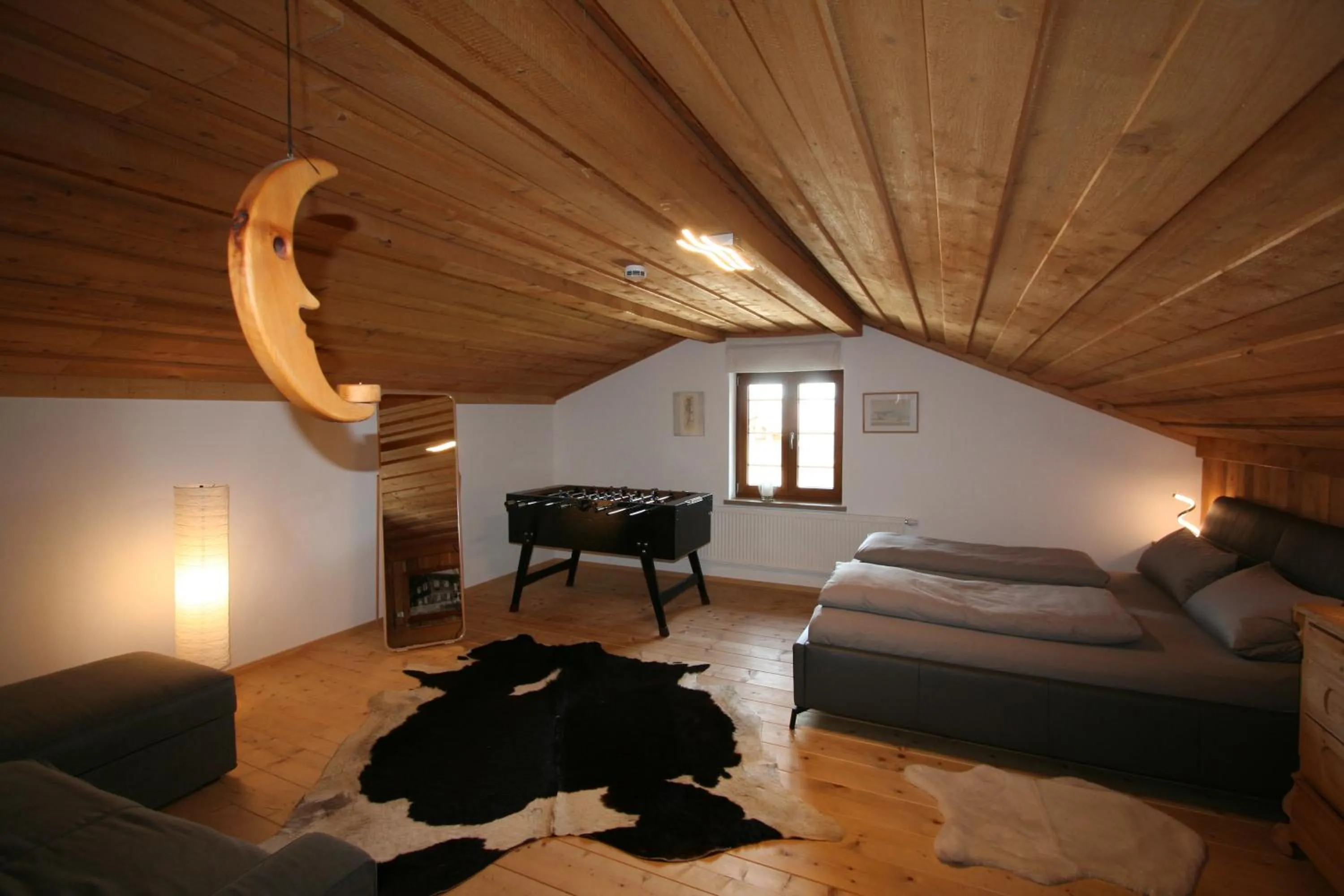 Bed in Alpenflair Ferienwohnung 316 Stadlloft