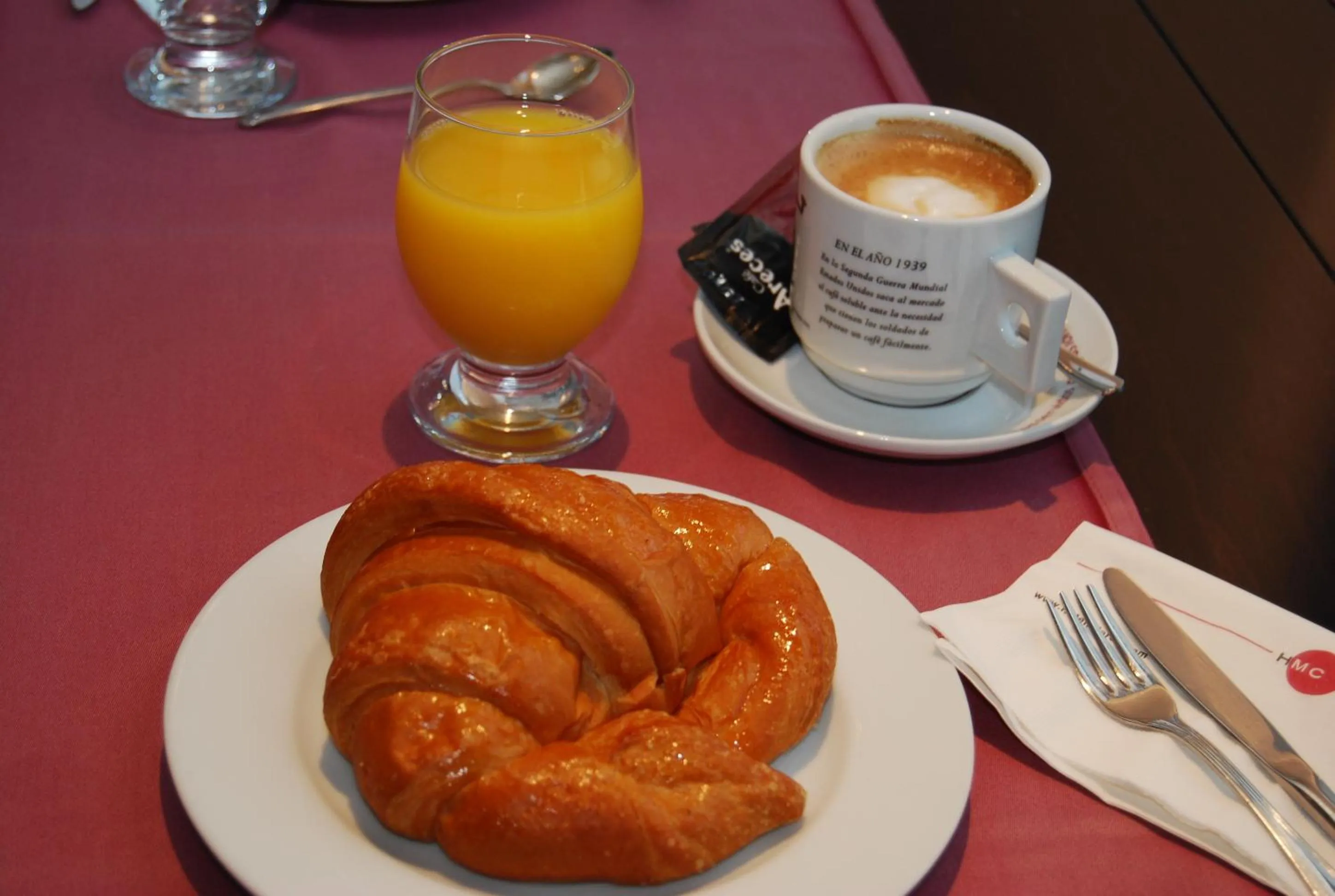 Food in Hotel Mieres del Camino