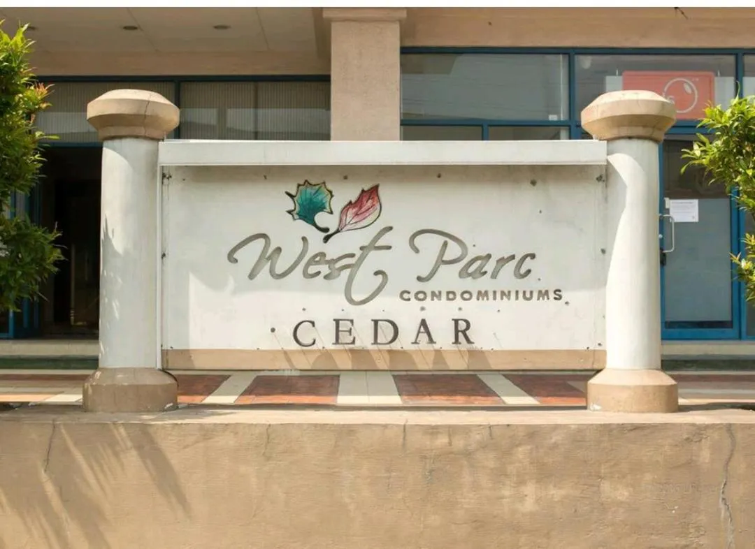 Logo/Certificate/Sign in WestParc Cedar Alabang