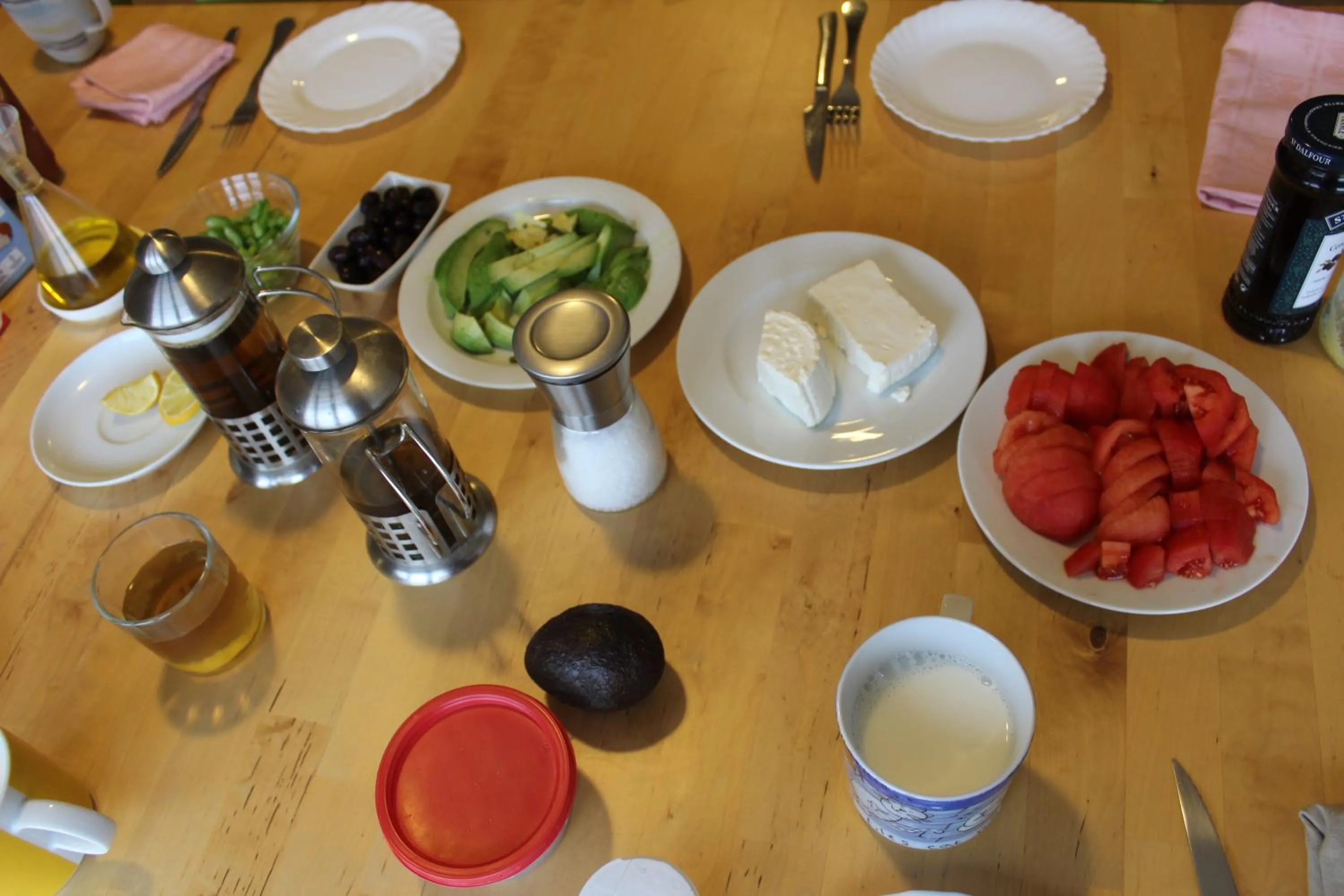 Breakfast in Castell de Ceuró. Hotel Rural