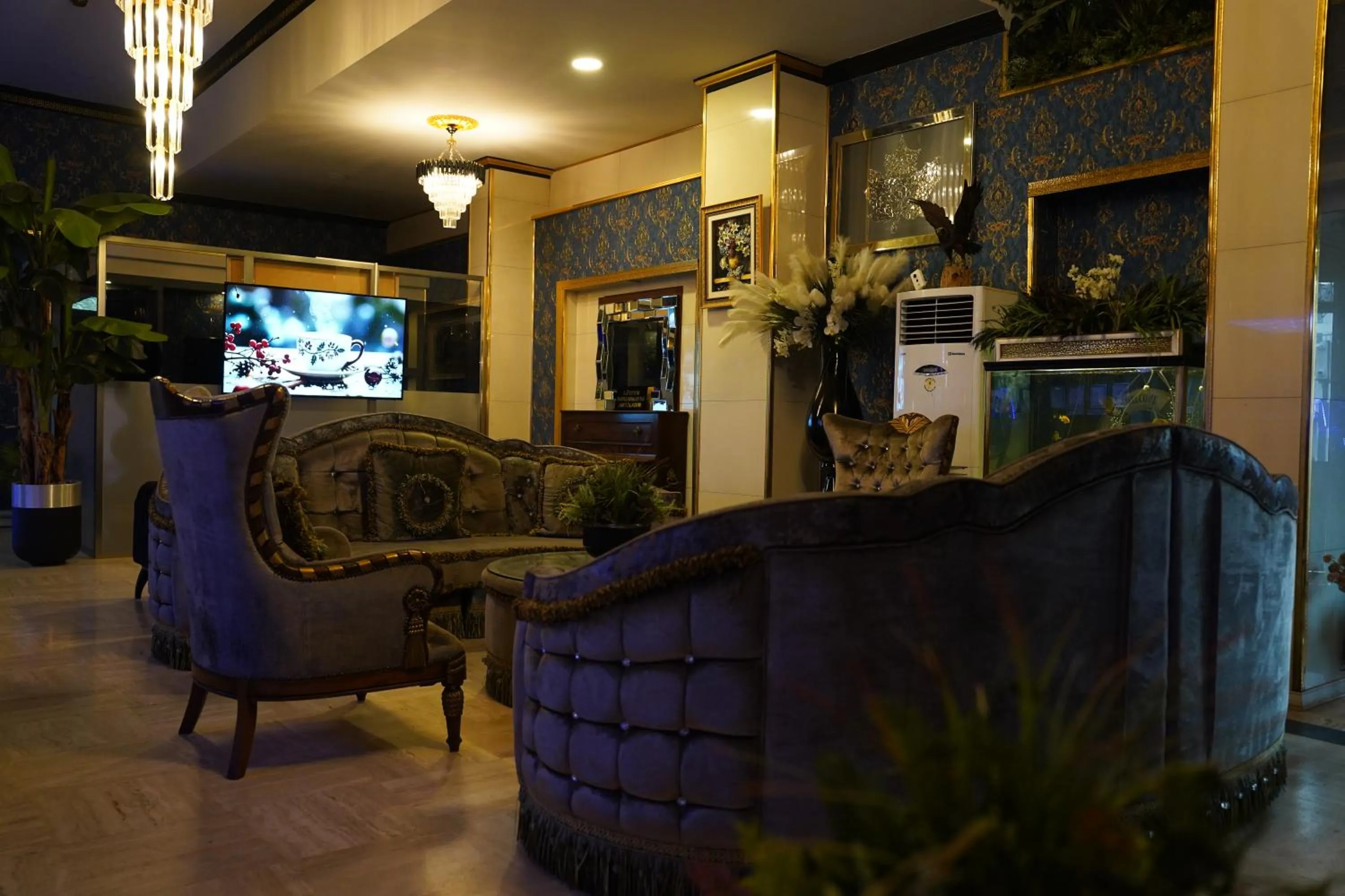 Lobby or reception in Safir Hotels Silivri