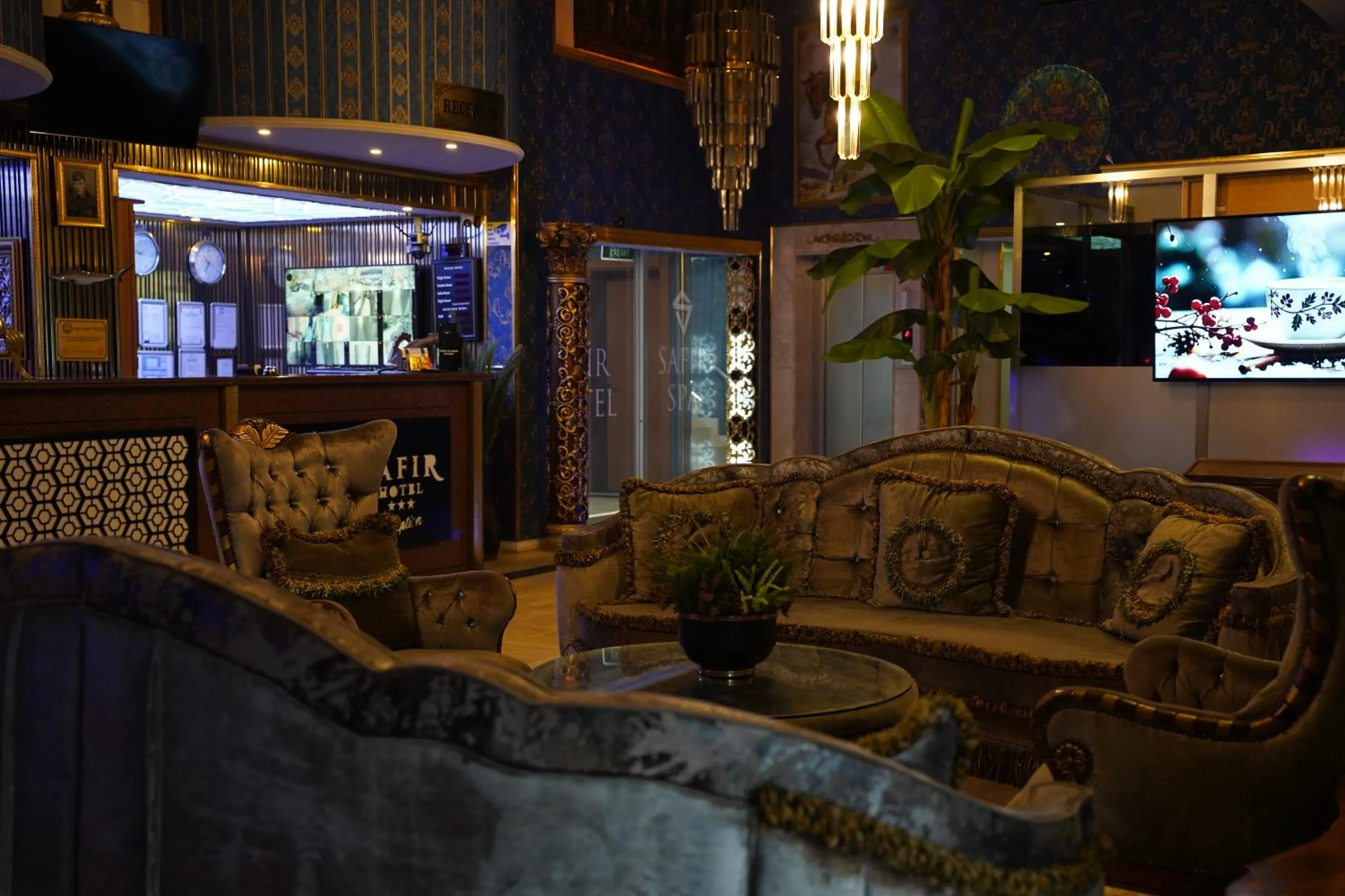 Lobby or reception in Safir Hotels Silivri