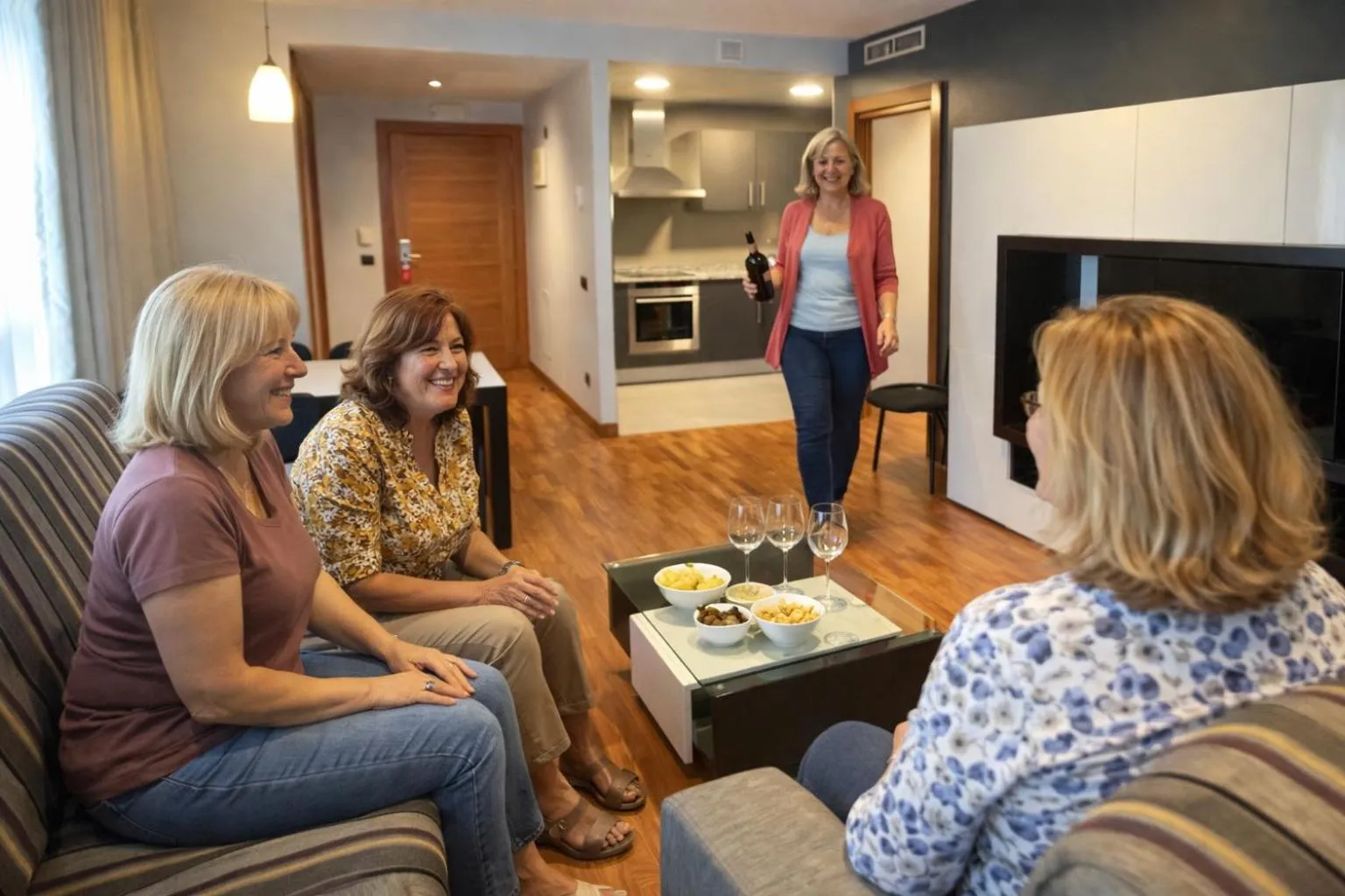 Living room in Hotel Apartamentos San Fermín Pamplona