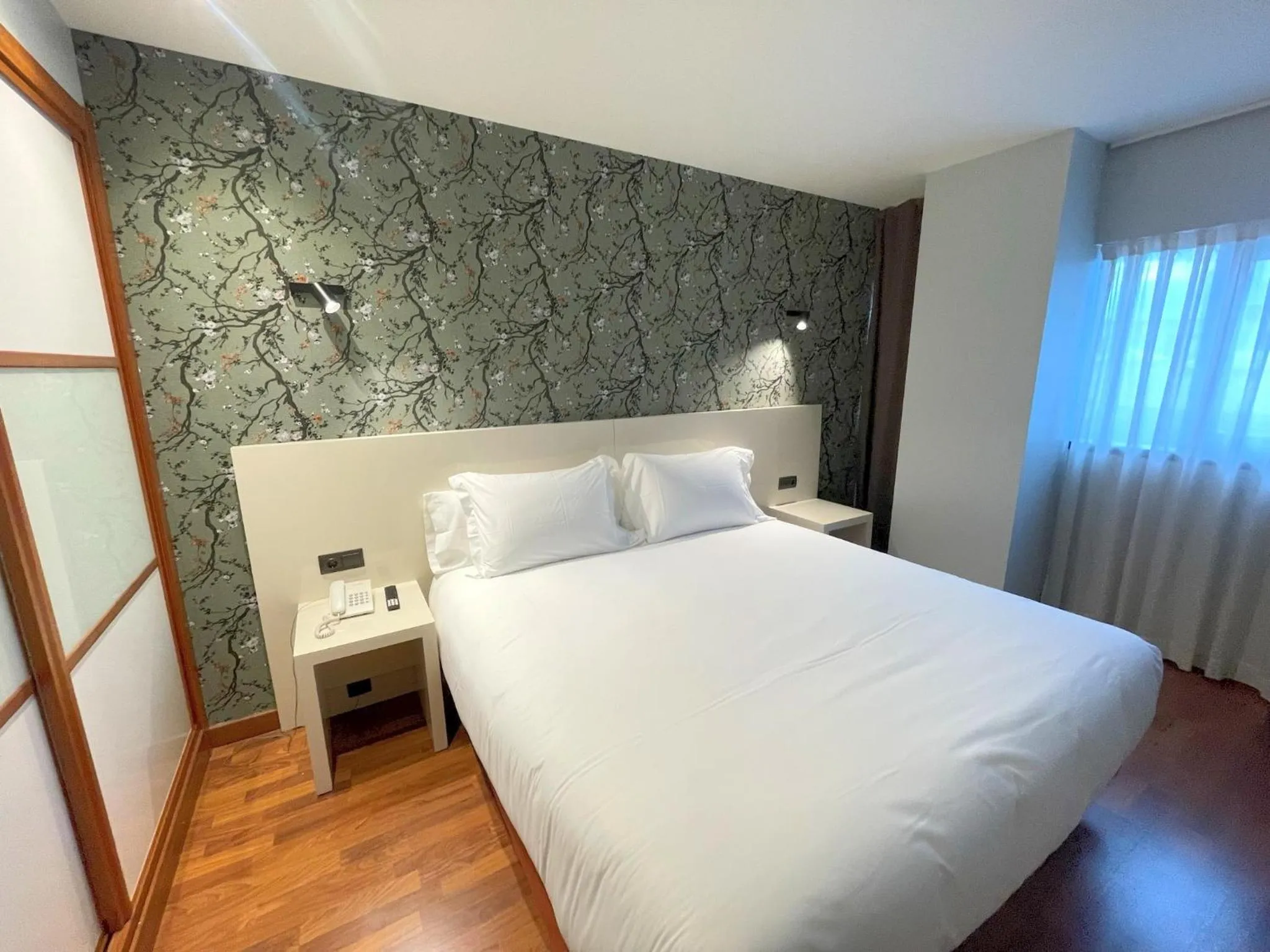 Bed in Hotel Apartamentos San Fermín Pamplona