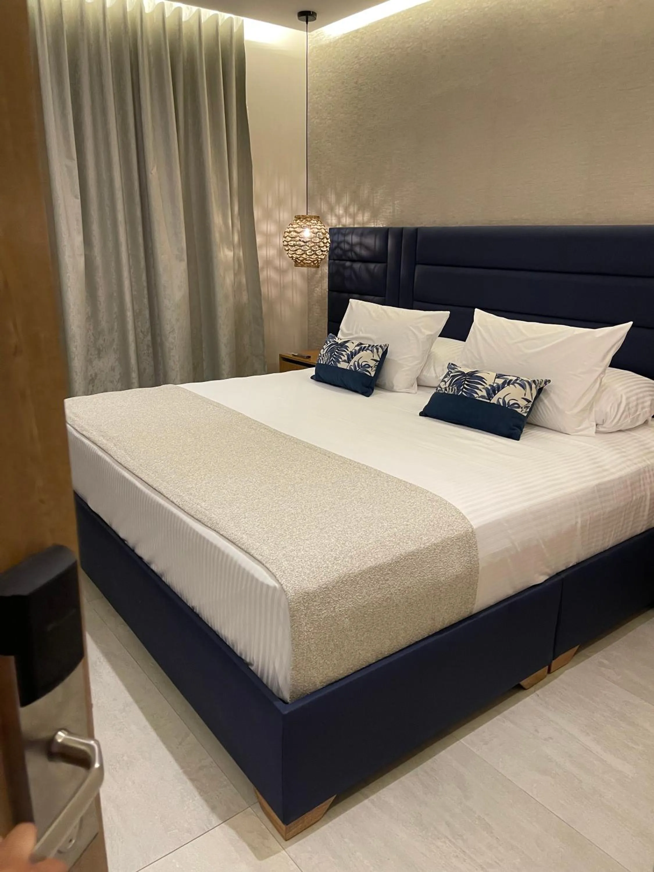 Bed in Hotel y Cabañas Covemar