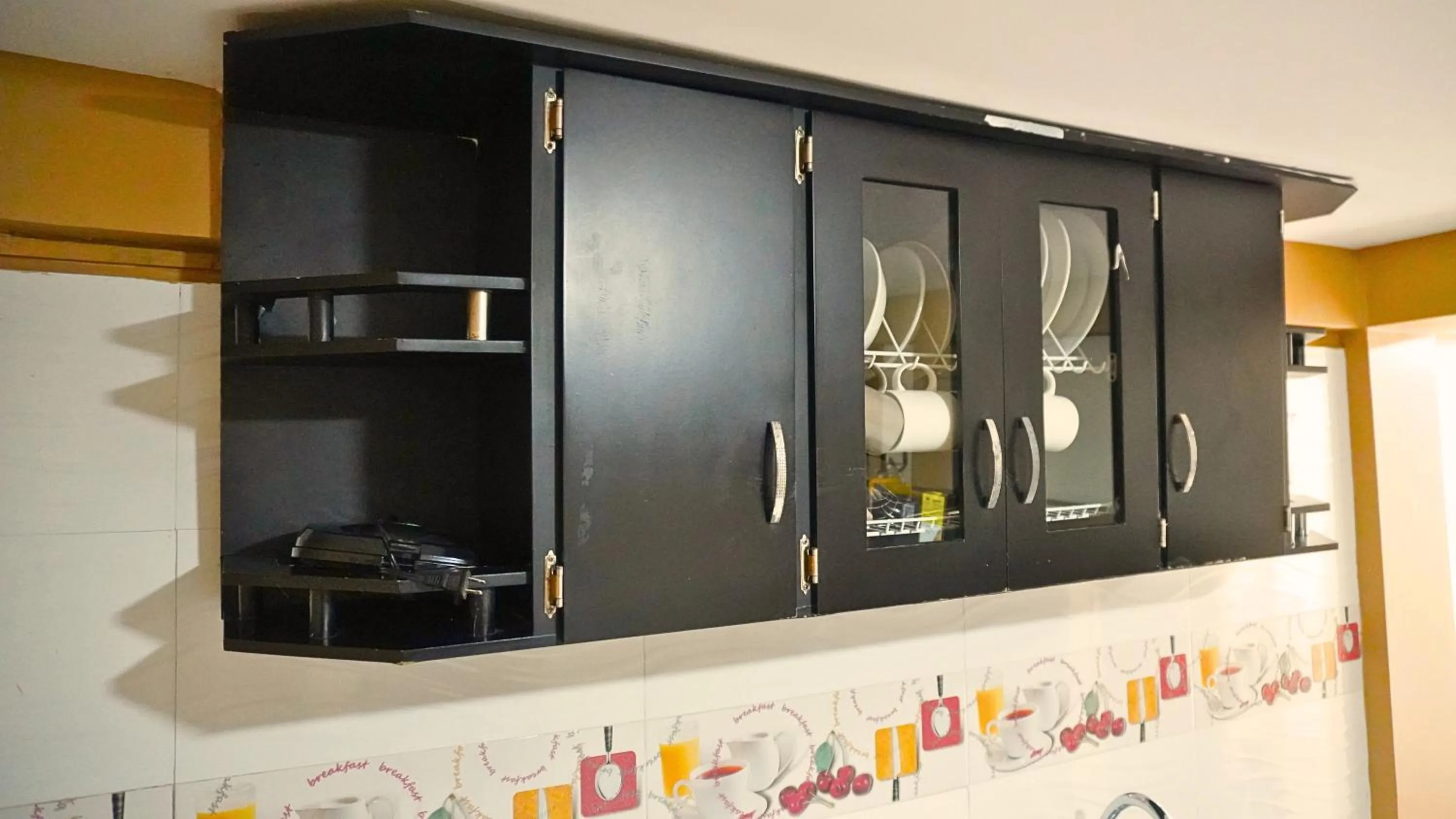 Kitchen or kitchenette in Hotel y Cabañas Covemar