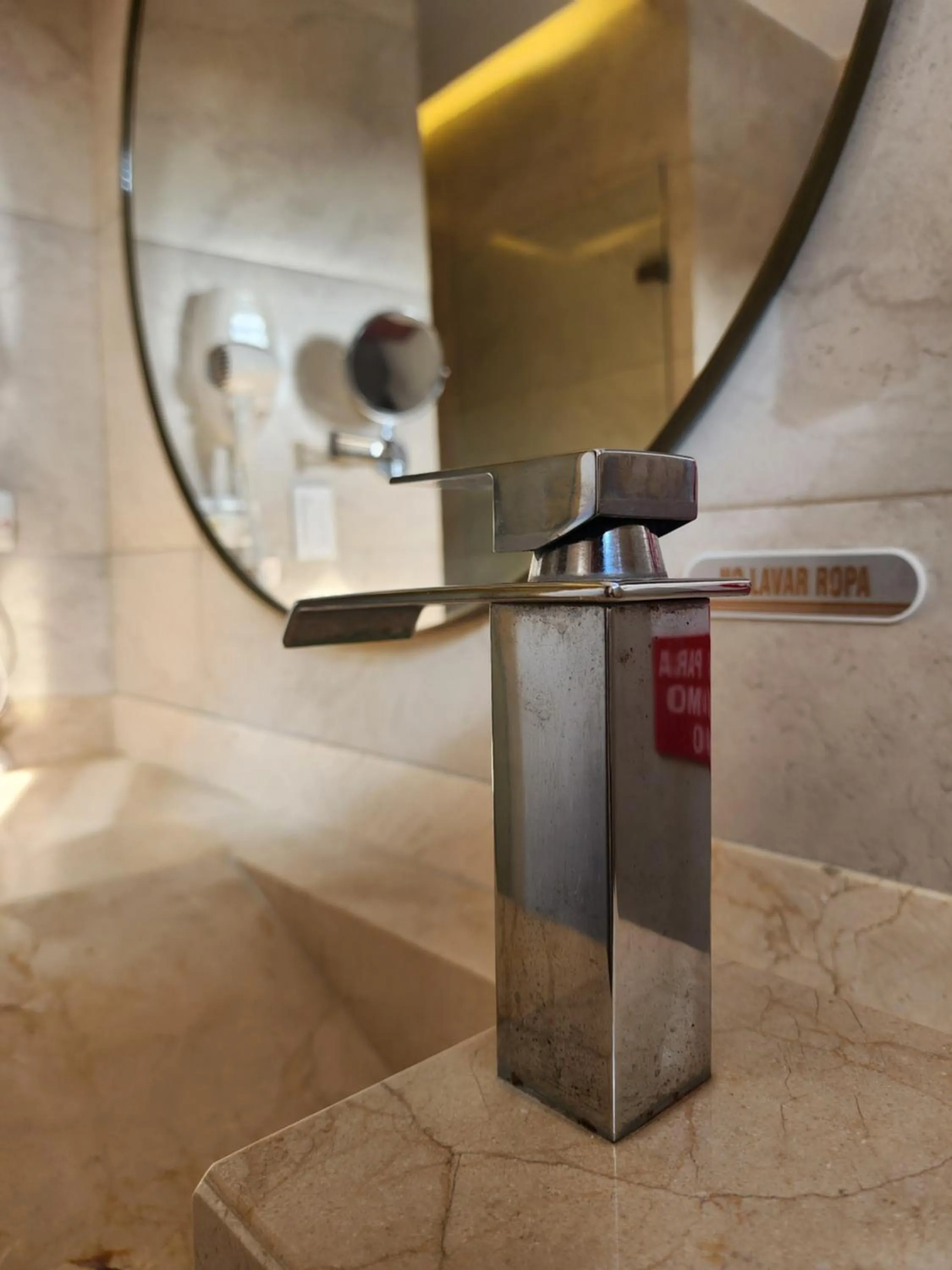 Bathroom in Hotel y Cabañas Covemar