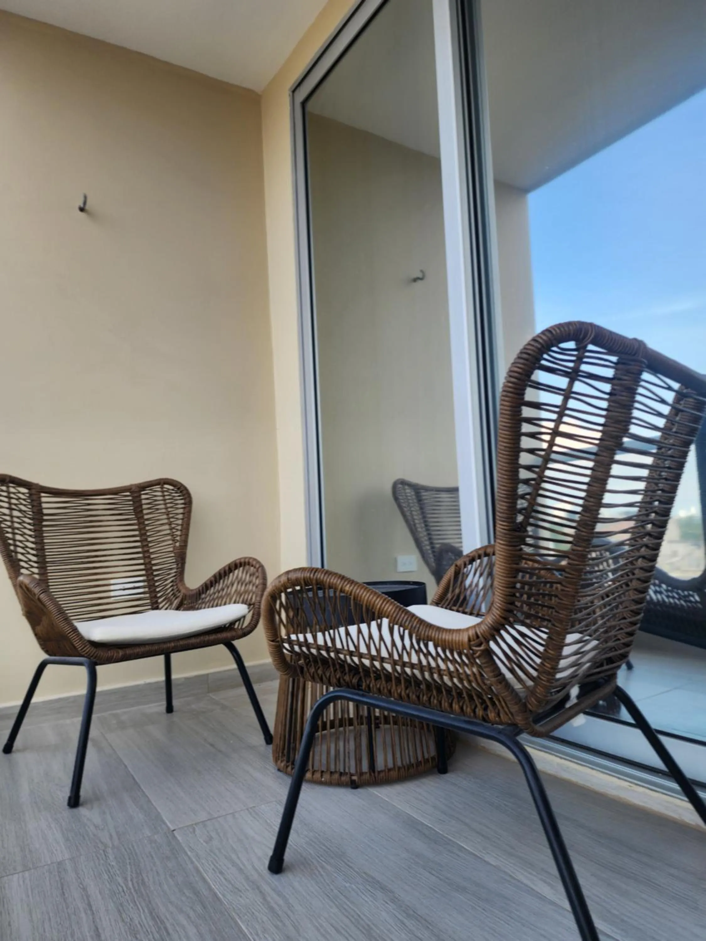 Balcony/Terrace in Hotel y Cabañas Covemar