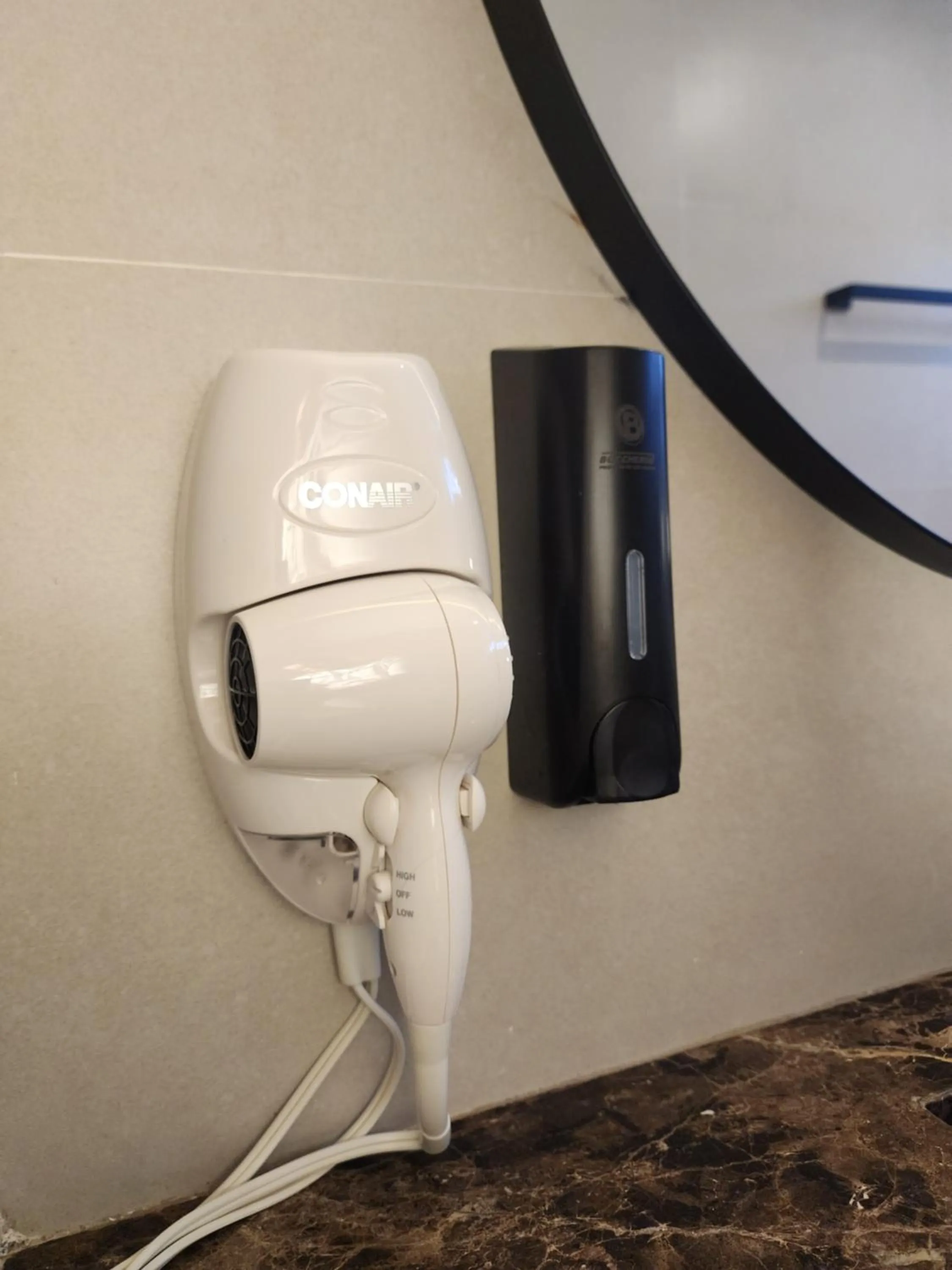 hair dryier in Hotel y Cabañas Covemar