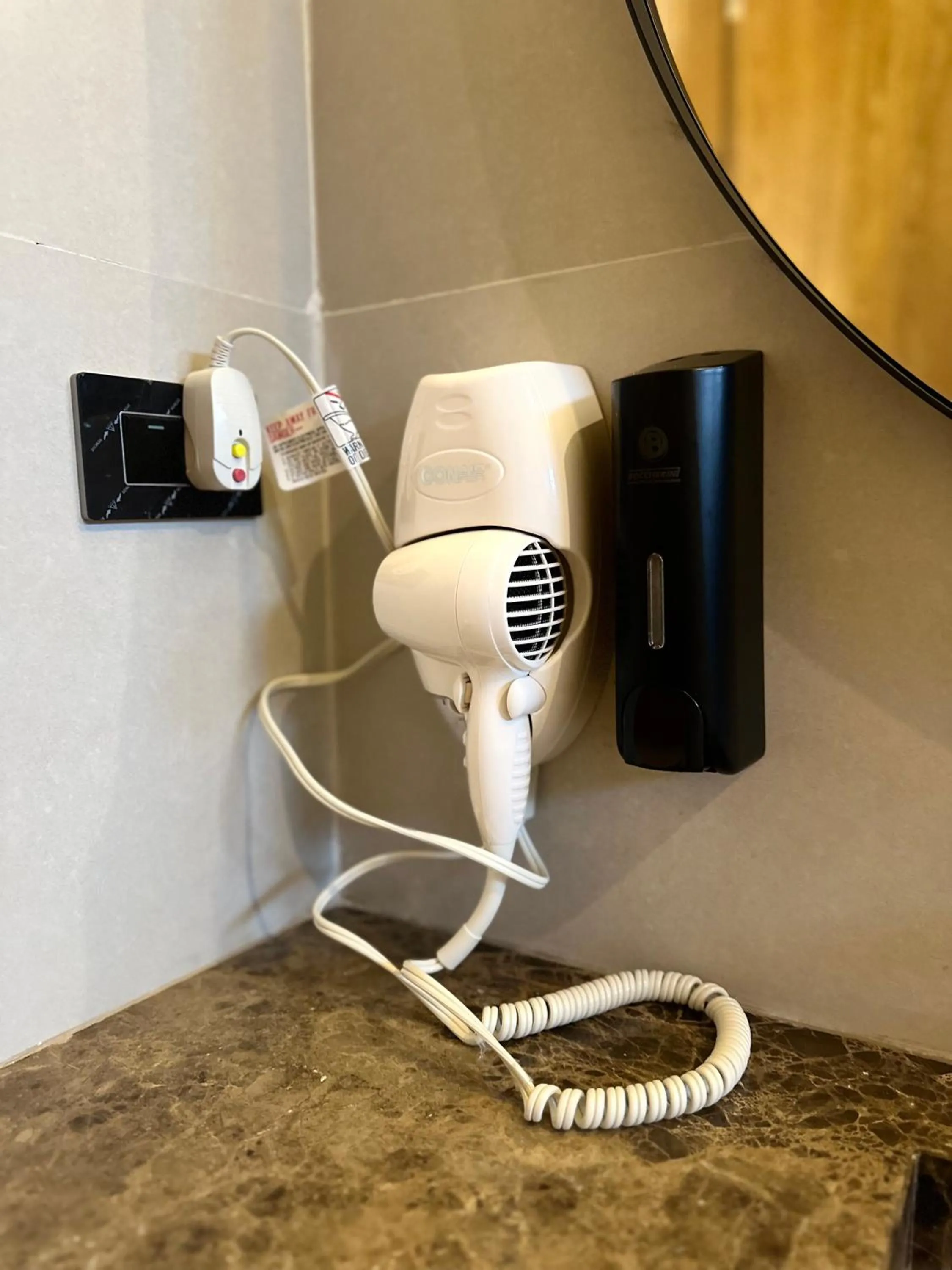 hair dryier in Hotel y Cabañas Covemar