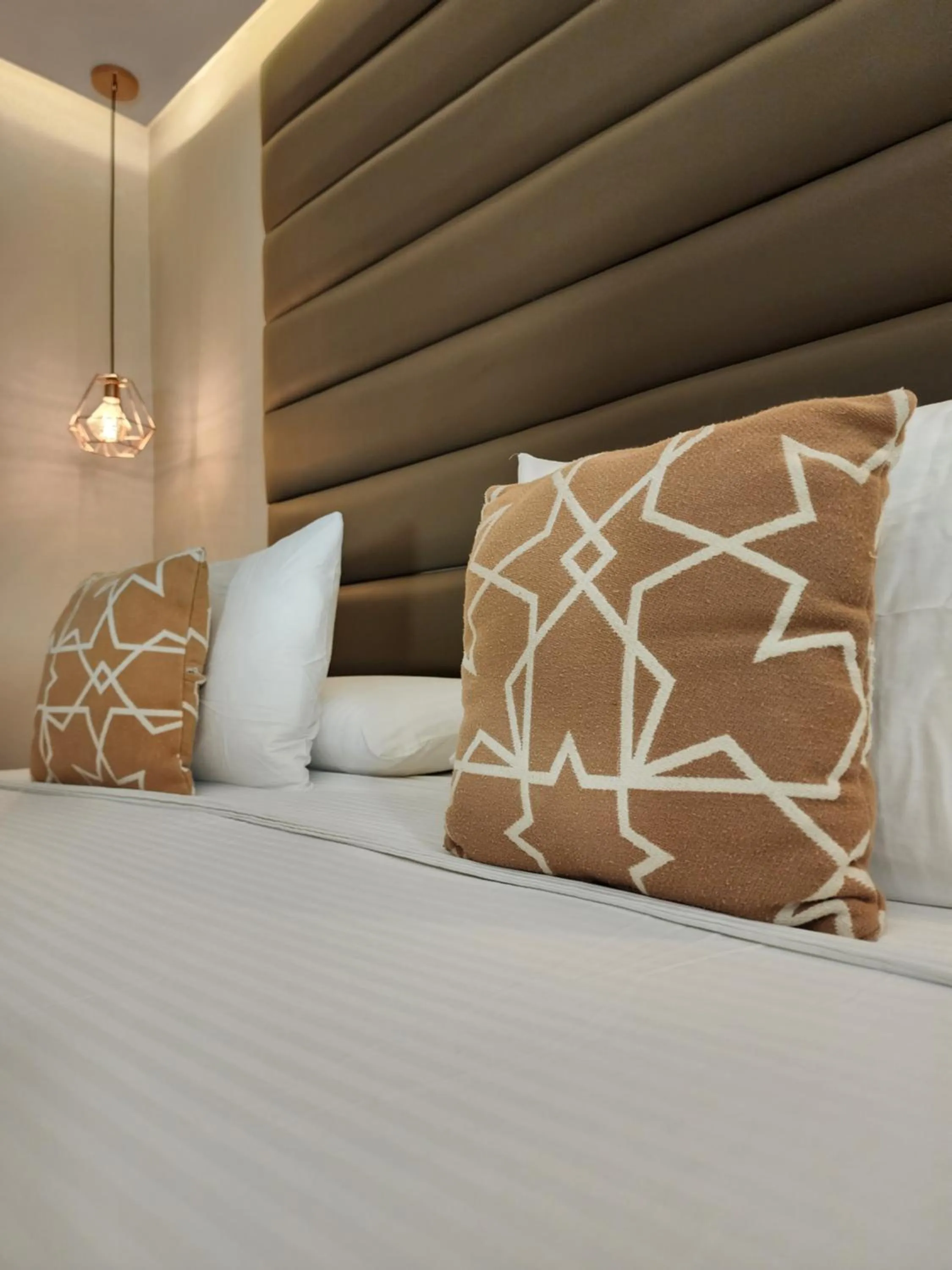 Bed in Hotel y Cabañas Covemar