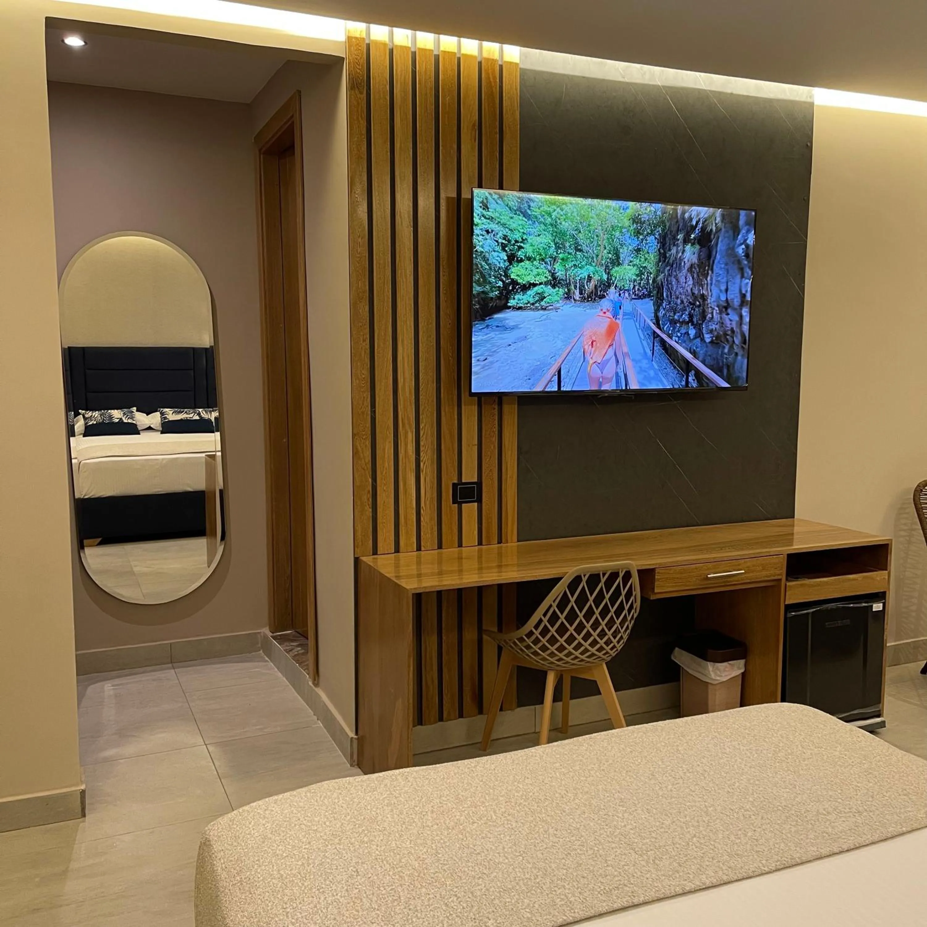 Photo of the whole room in Hotel y Cabañas Covemar