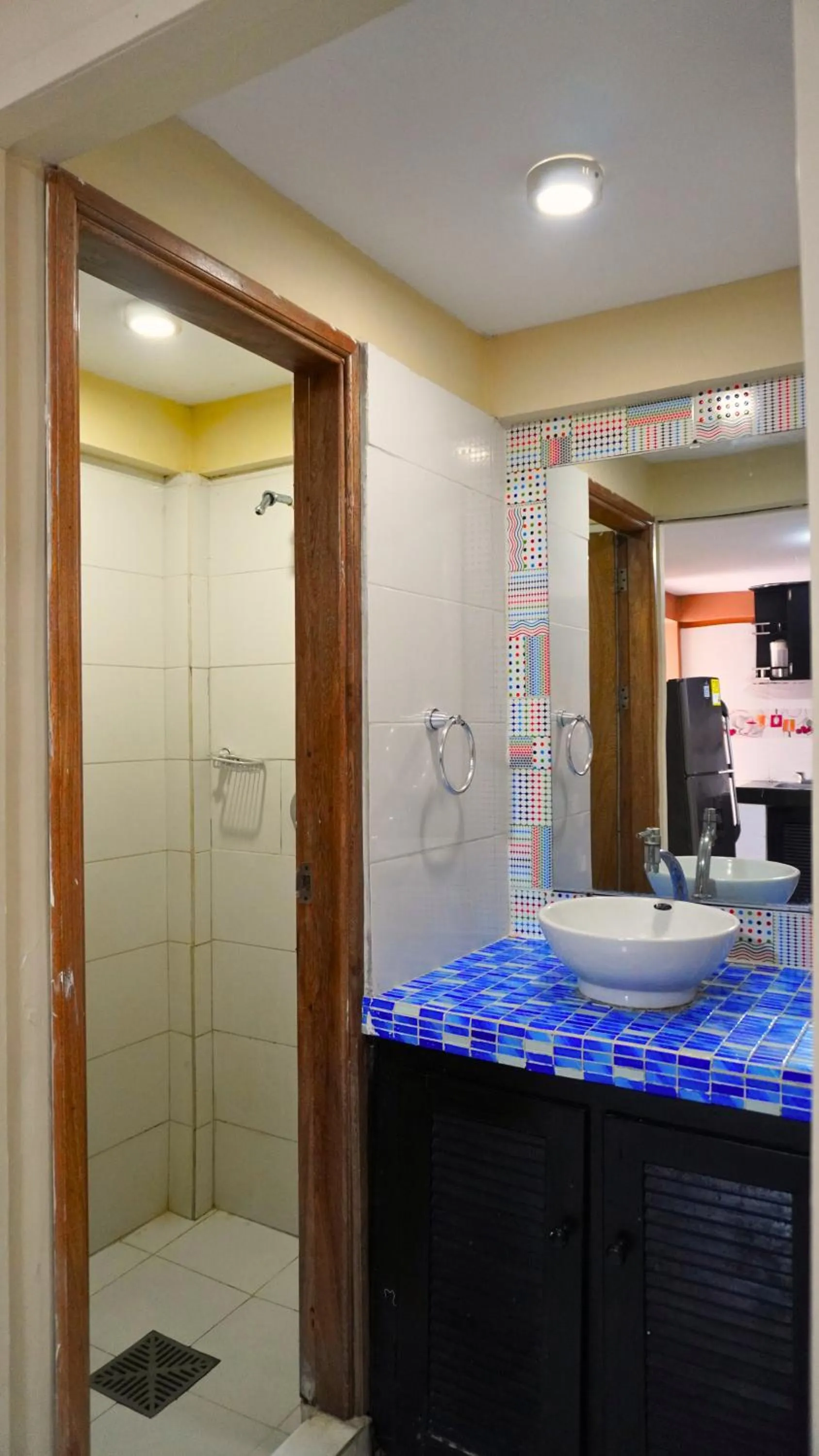 Shower in Hotel y Cabañas Covemar