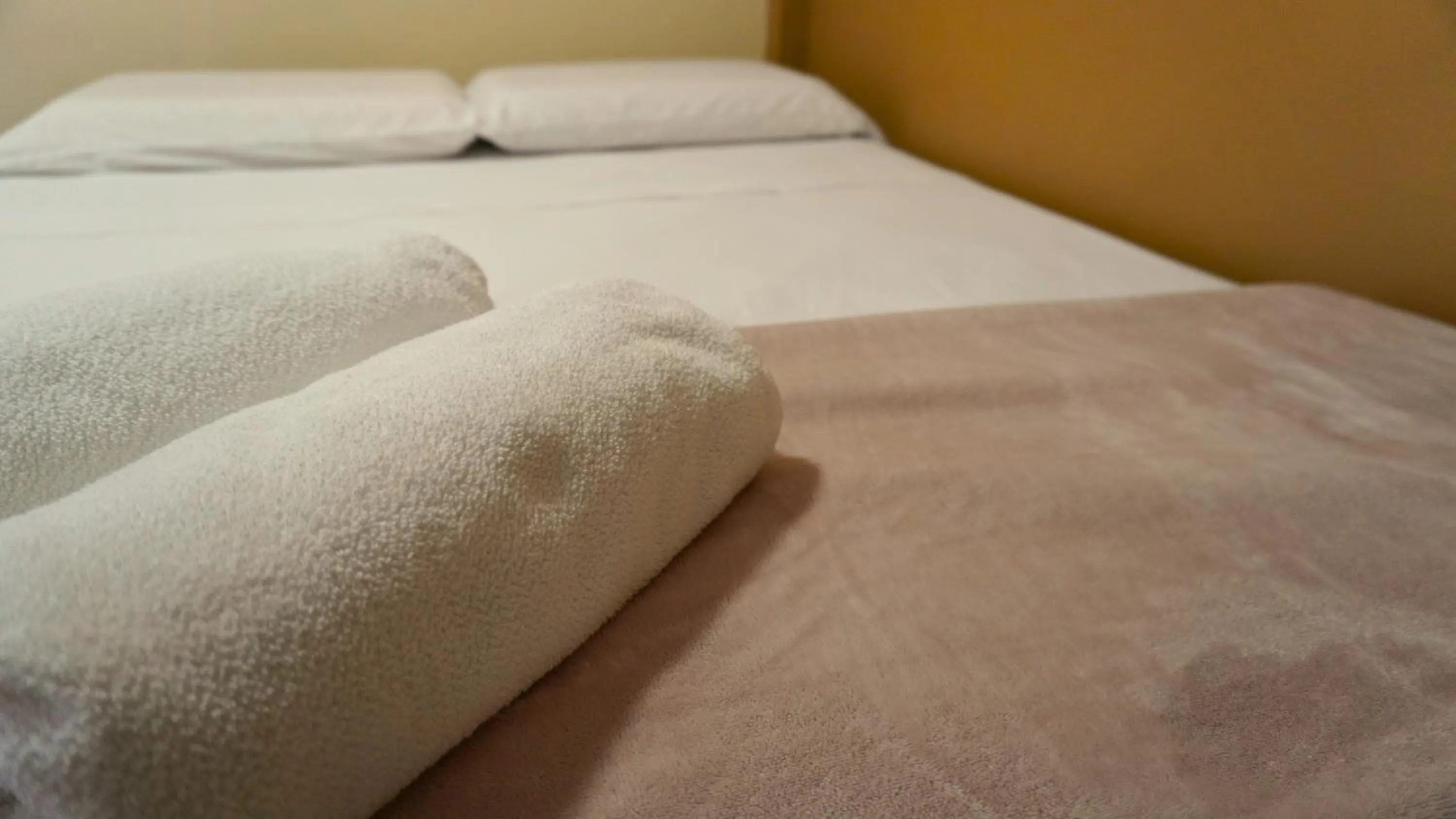 Bed in Hotel y Cabañas Covemar