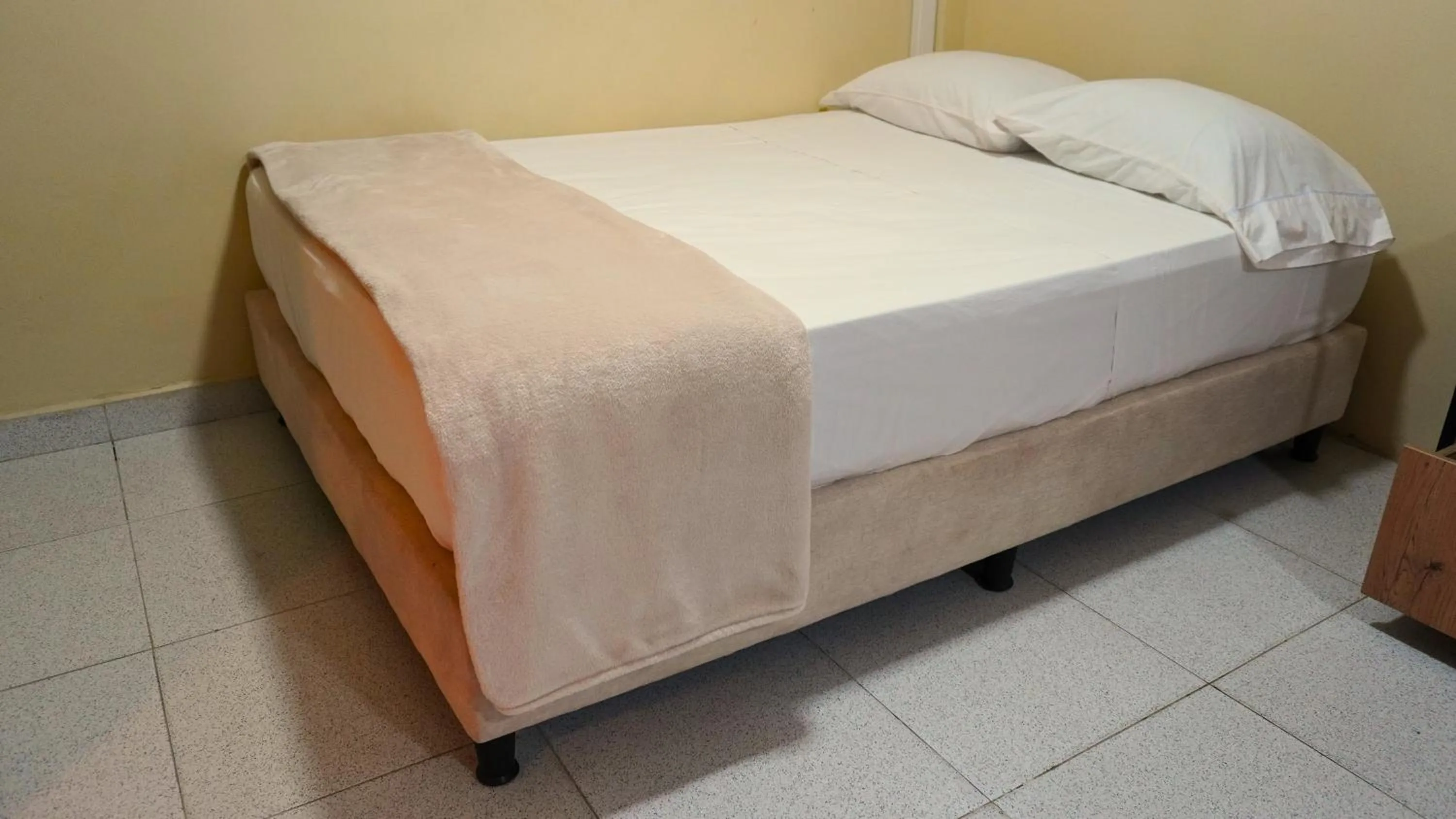 Bed in Hotel y Cabañas Covemar