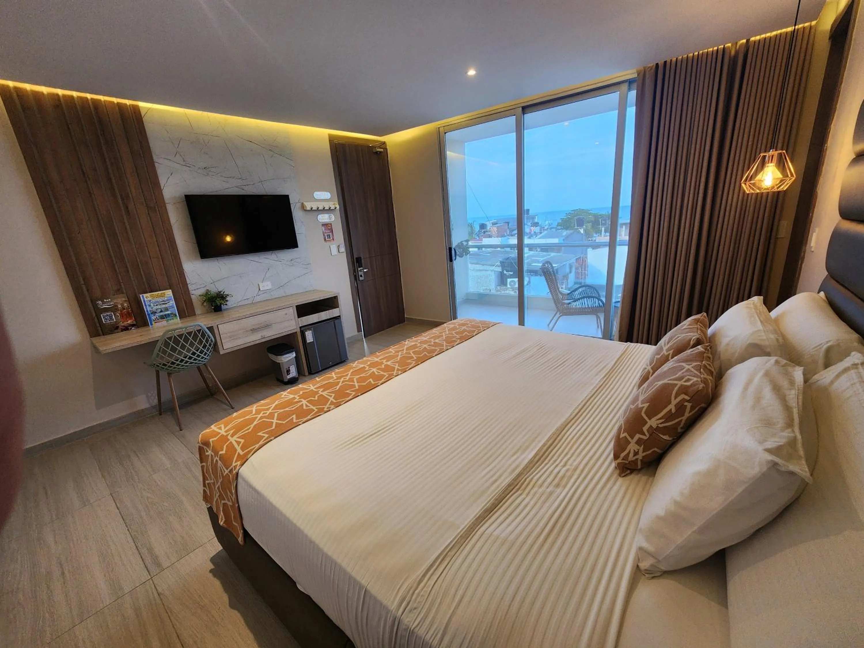 Photo of the whole room in Hotel y Cabañas Covemar