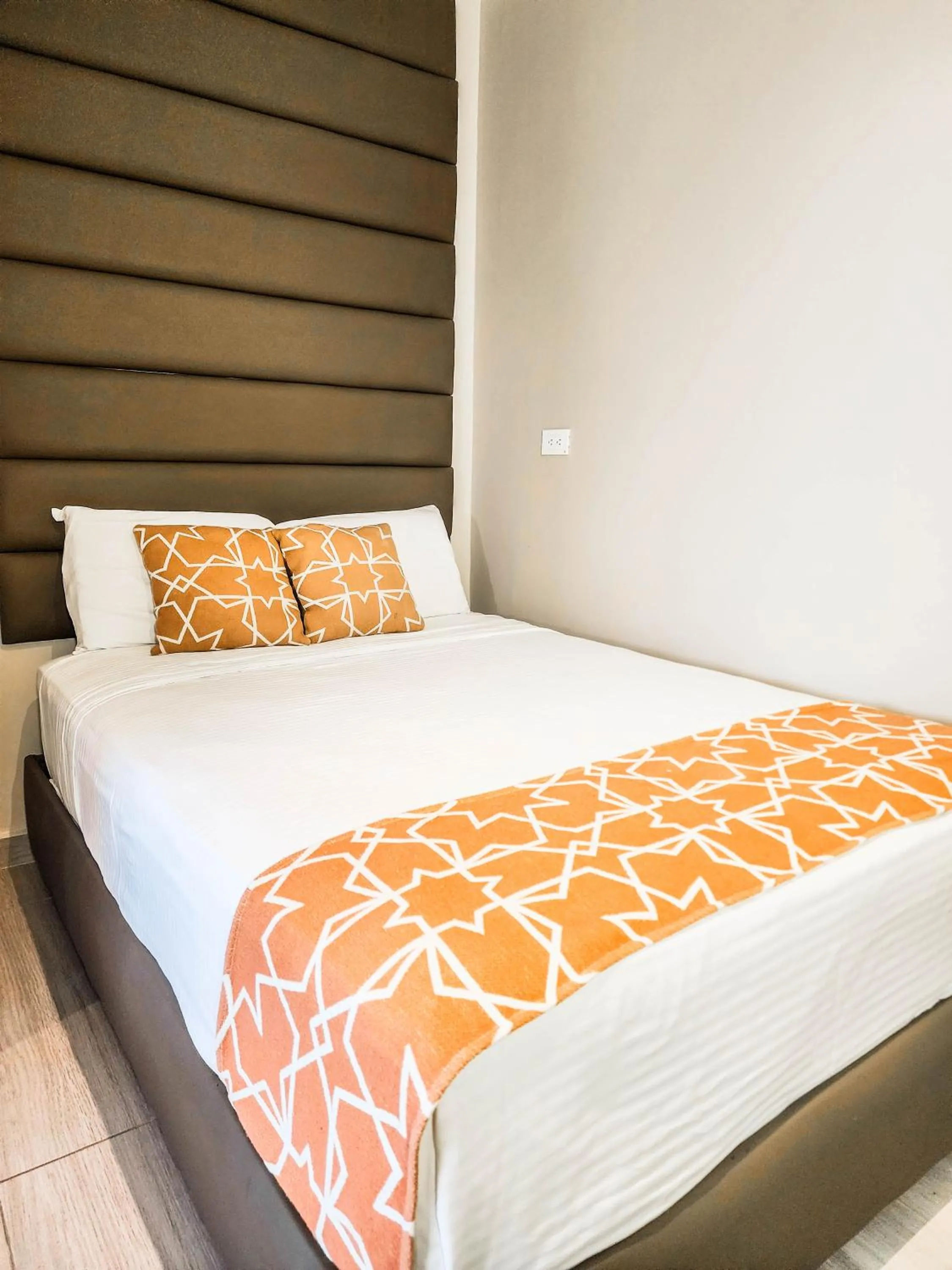 Bed in Hotel y Cabañas Covemar