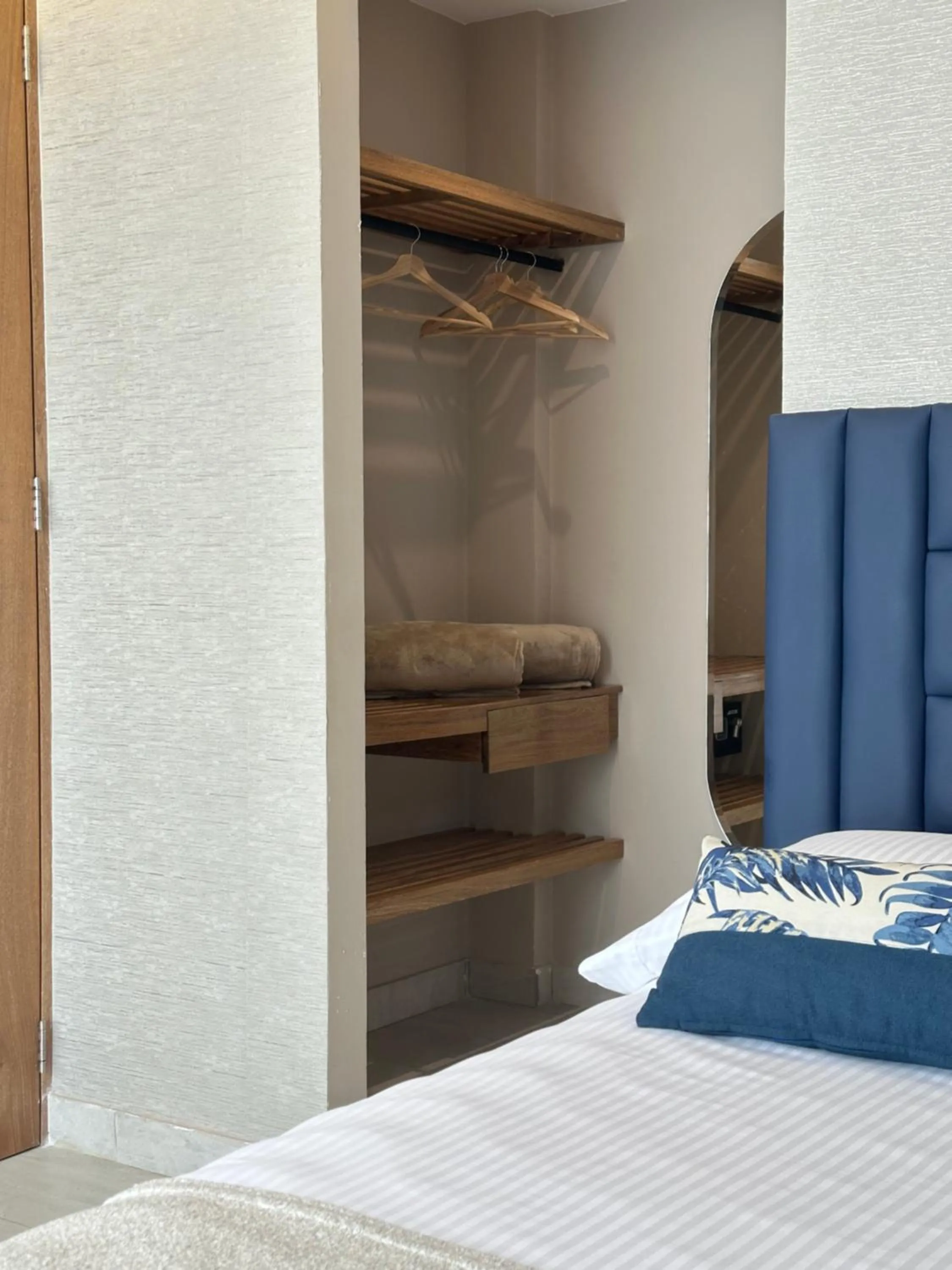 Bedroom in Hotel y Cabañas Covemar