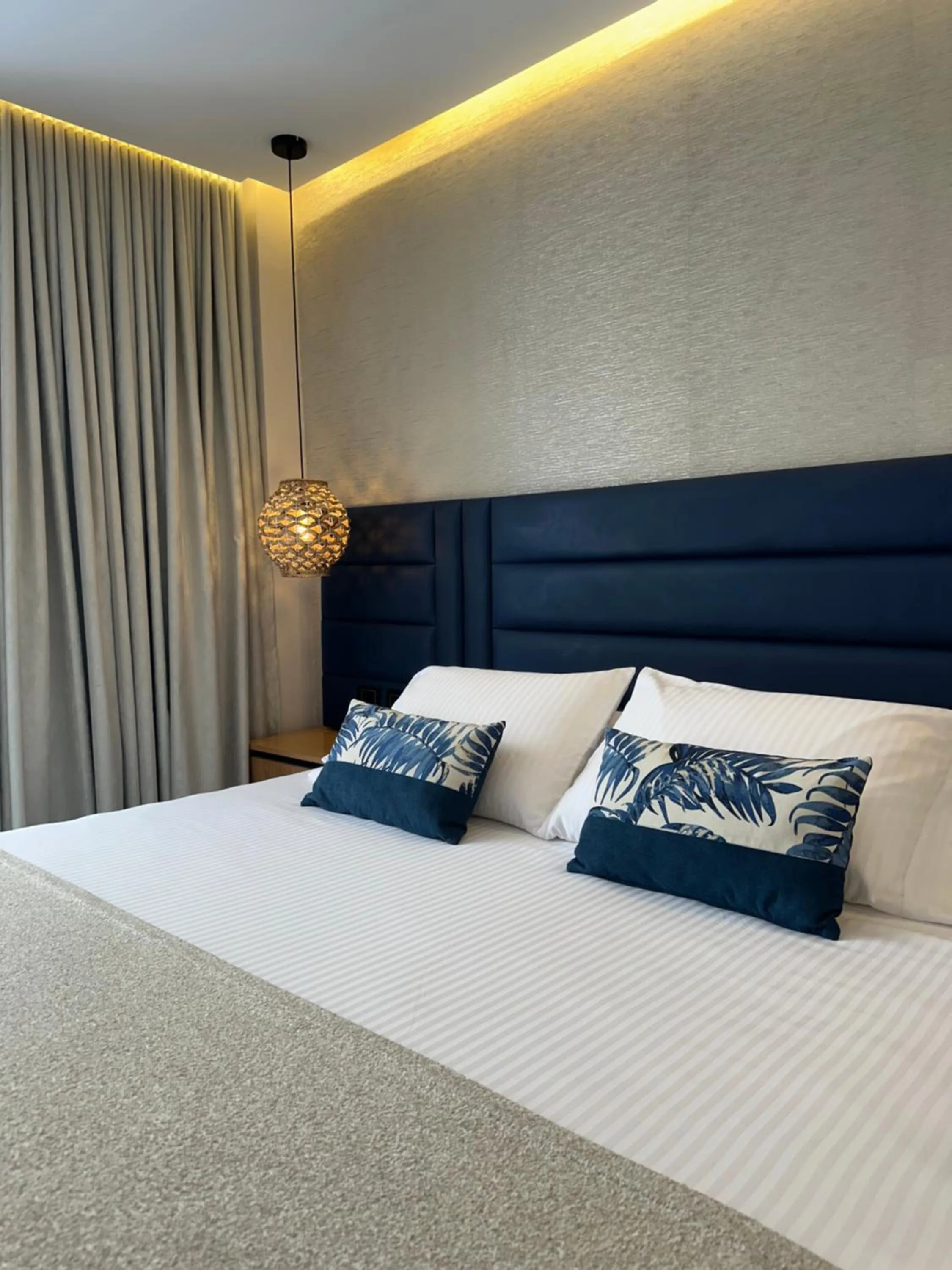 Bed in Hotel y Cabañas Covemar