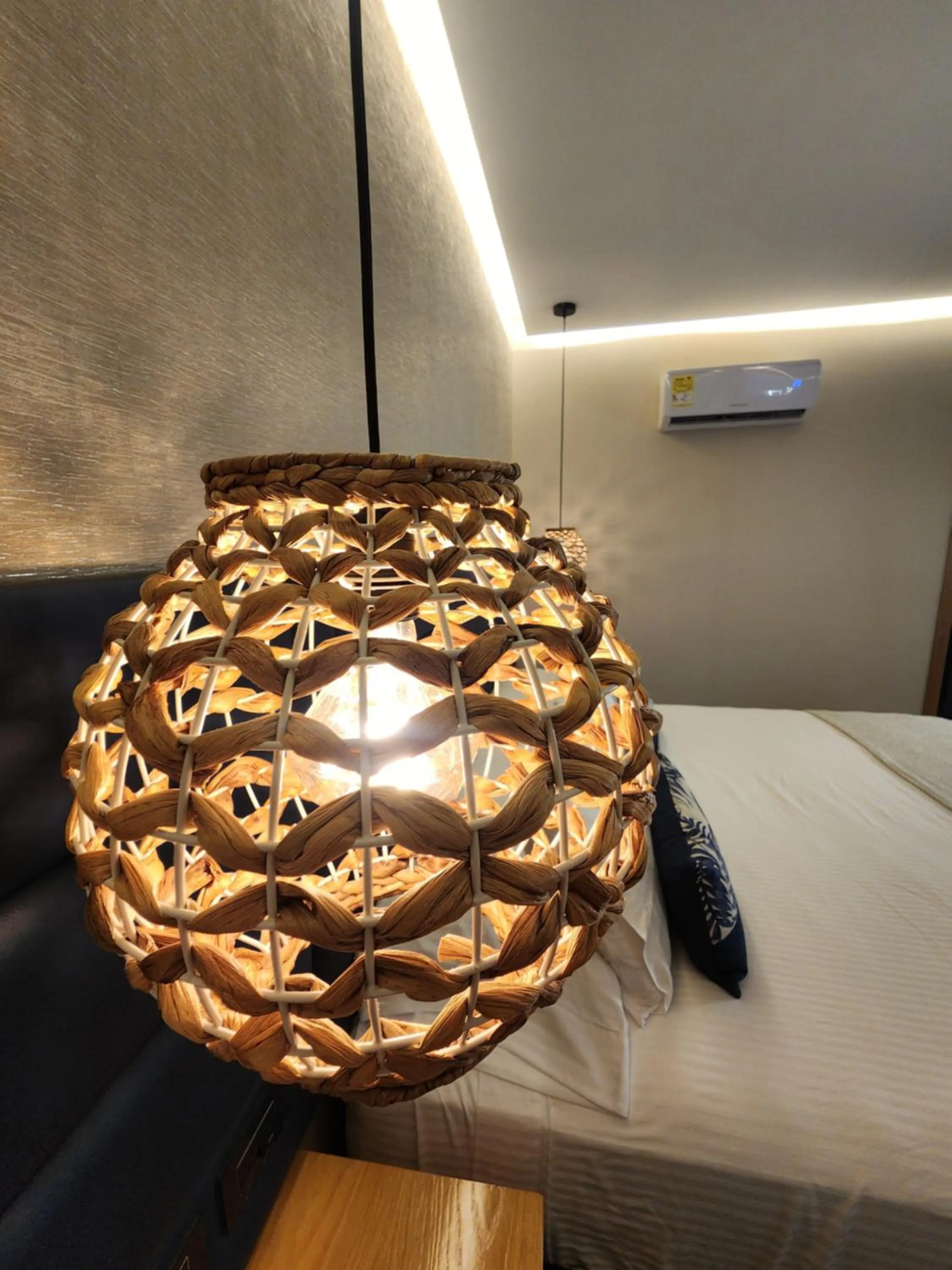 Bedroom in Hotel y Cabañas Covemar