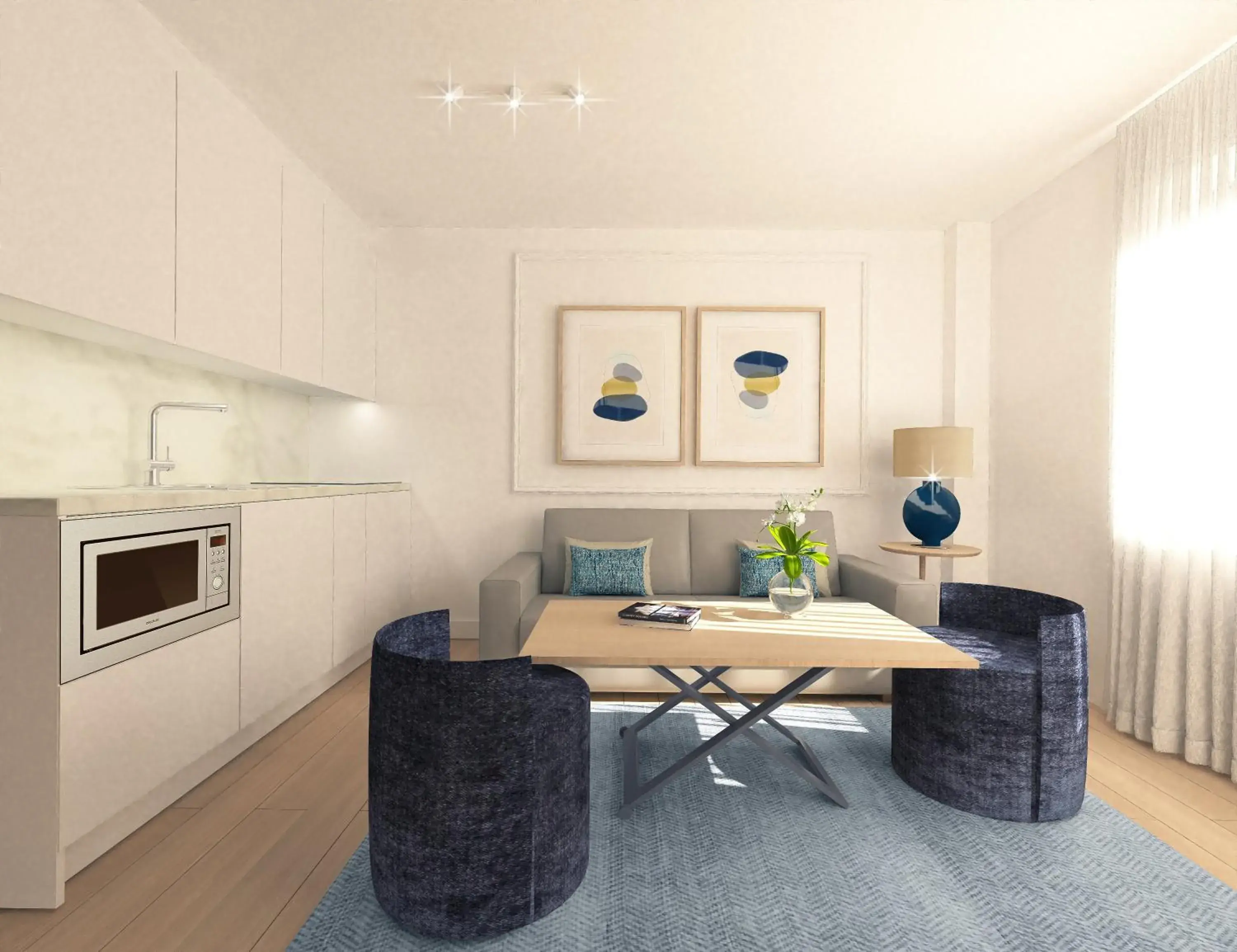 One-Bedroom Apartment (2 Adults + 2 Children) in Leo San Bruno One-Bedroom Apartment (2 Adults + 2 Children) in Leo San Bruno