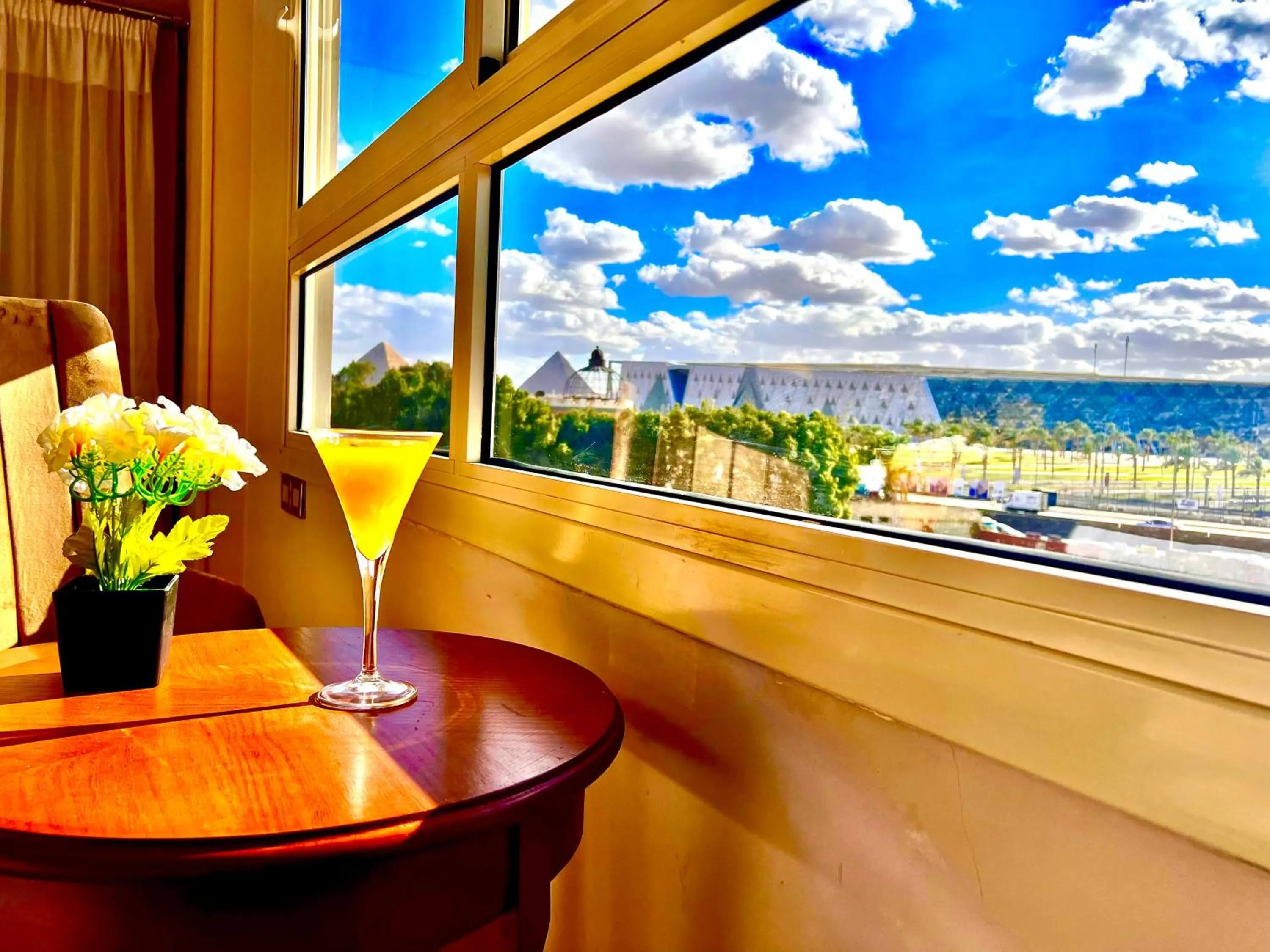 View (from property/room) in New Museum Guest House, Pyramids View