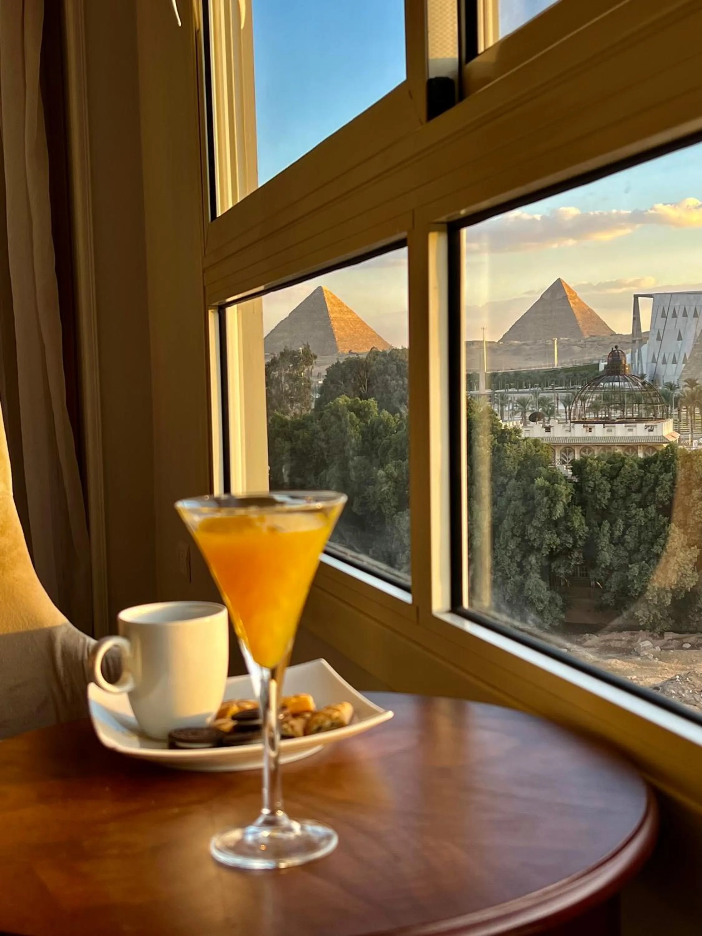 View (from property/room) in New Museum Guest House, Pyramids View