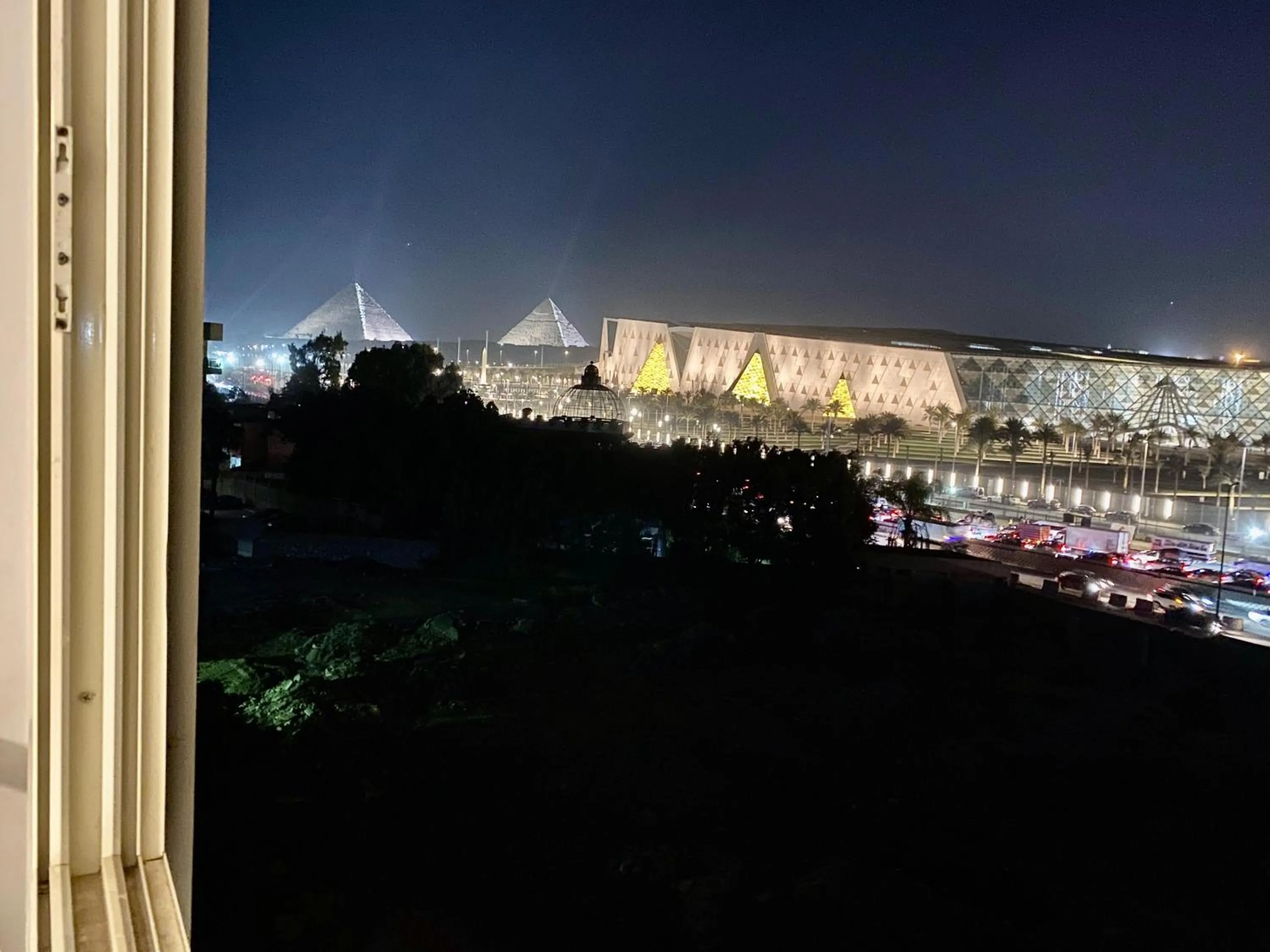 View (from property/room) in New Museum Guest House, Pyramids View