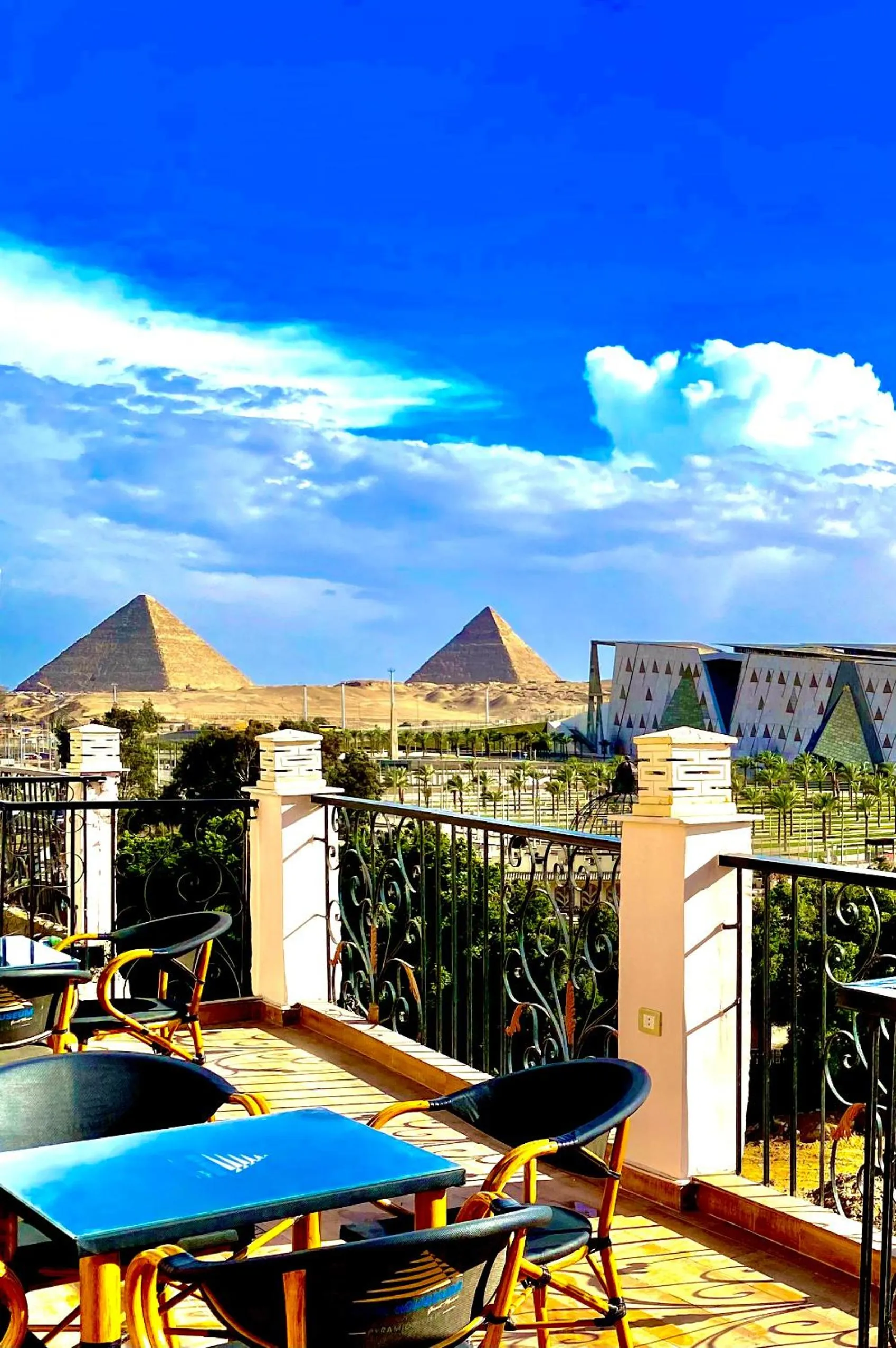 View (from property/room) in New Museum Guest House, Pyramids View