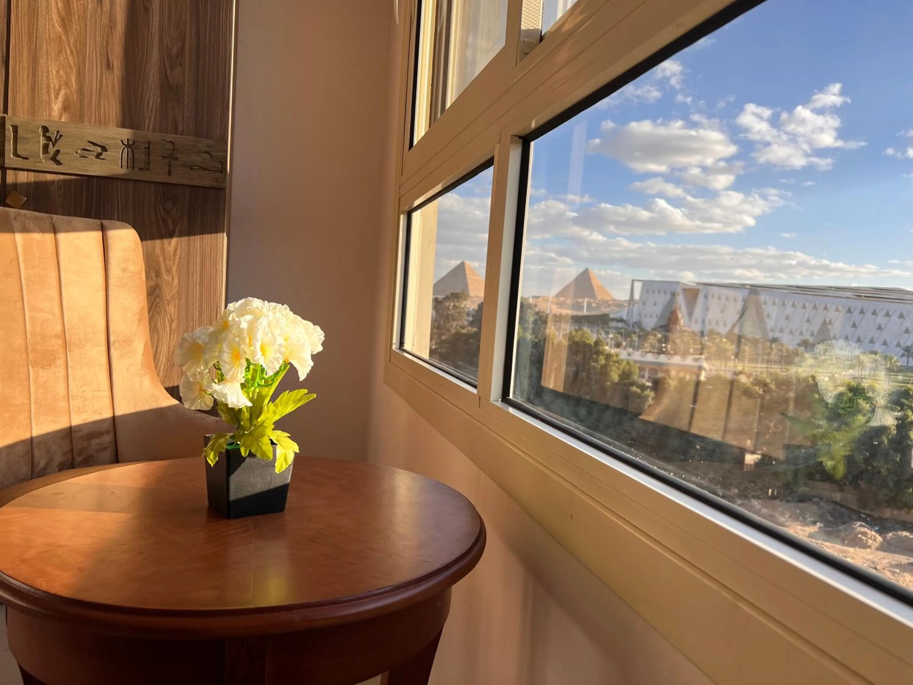 View (from property/room) in New Museum Guest House, Pyramids View