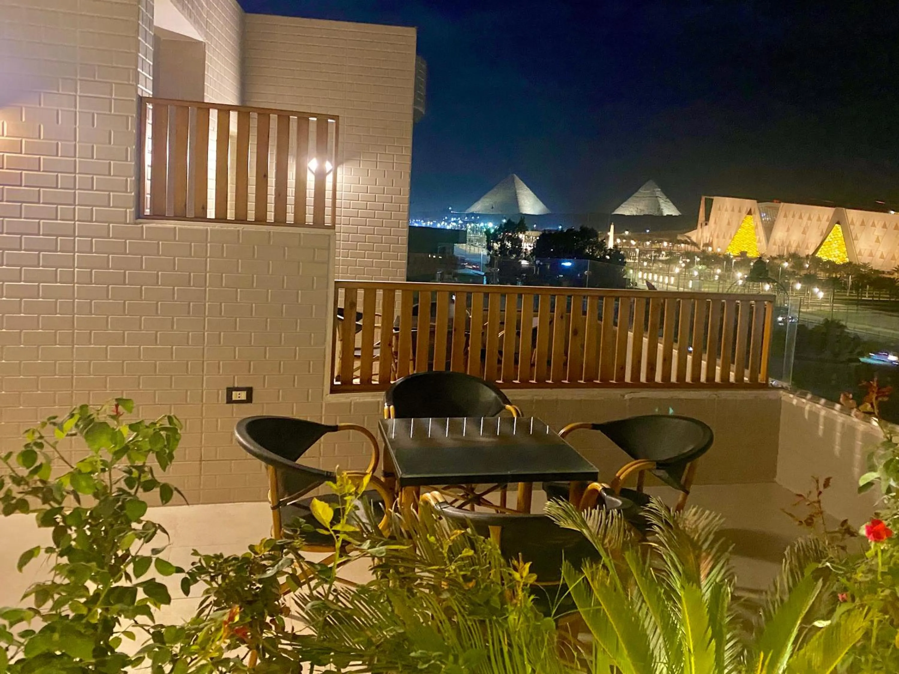 View (from property/room) in New Museum Guest House, Pyramids View