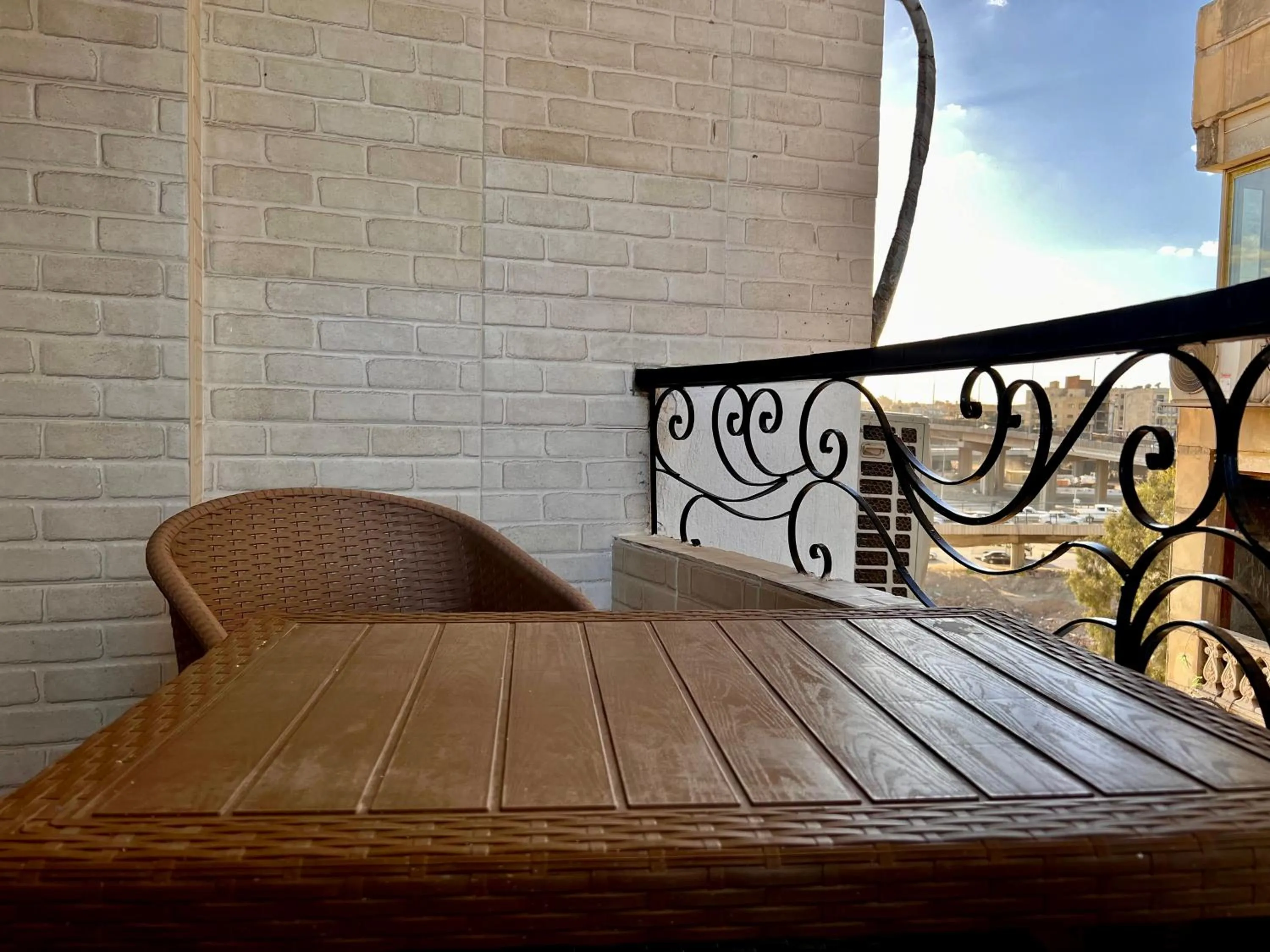 Balcony/Terrace in New Museum Guest House, Pyramids View