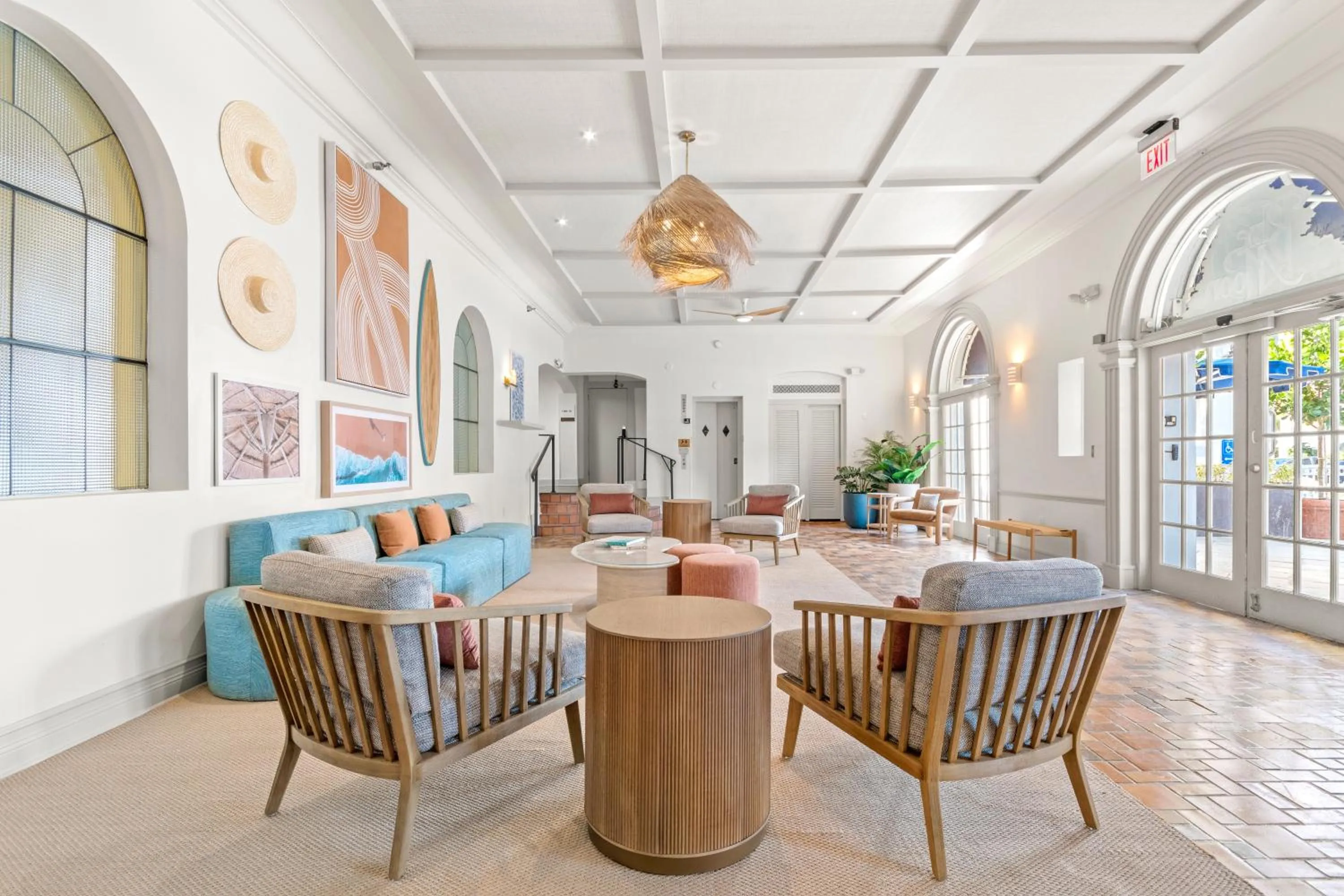 Seating area in Aloha Fridays