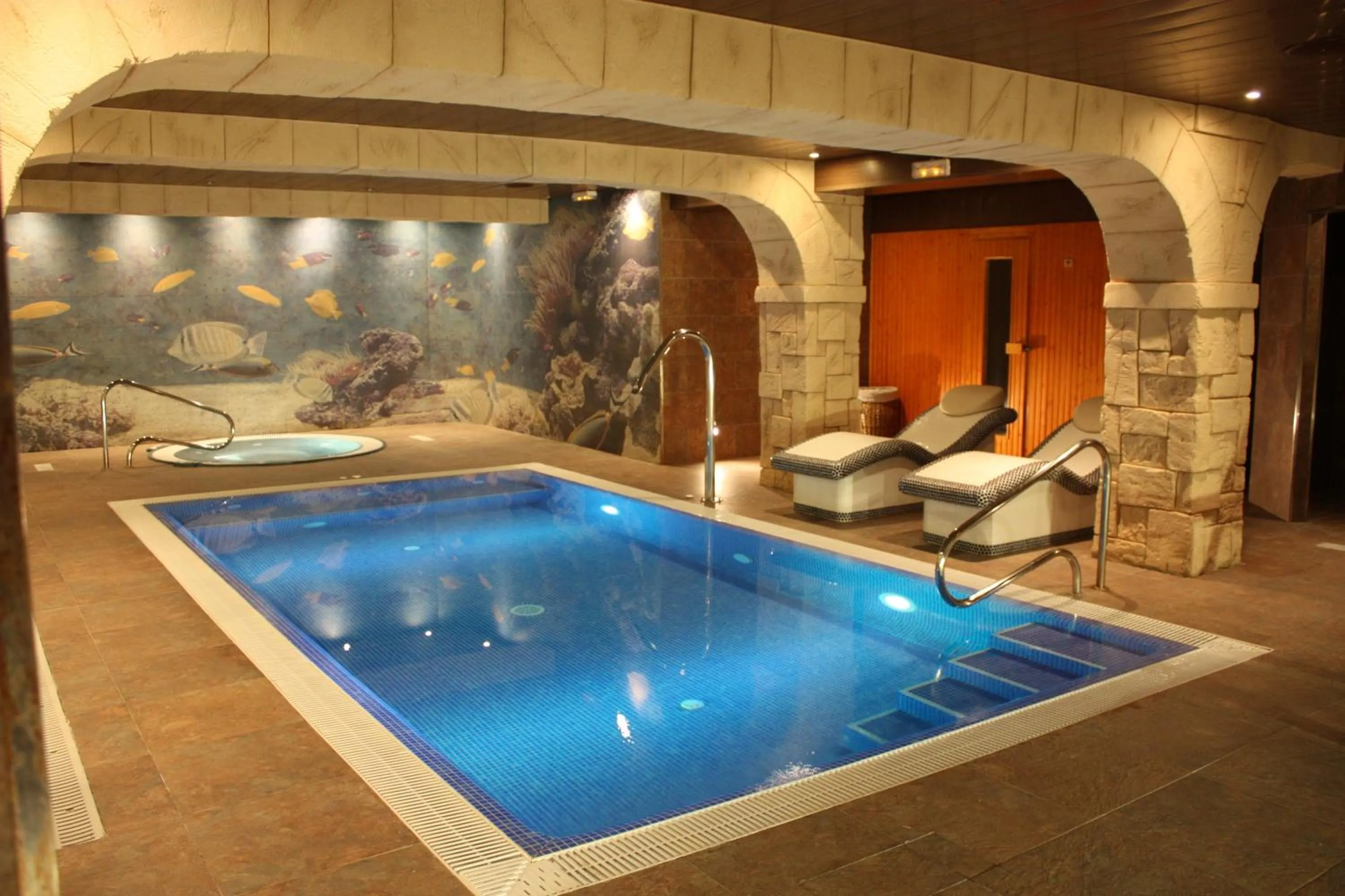 Sauna in Hotel Pimar & Spa