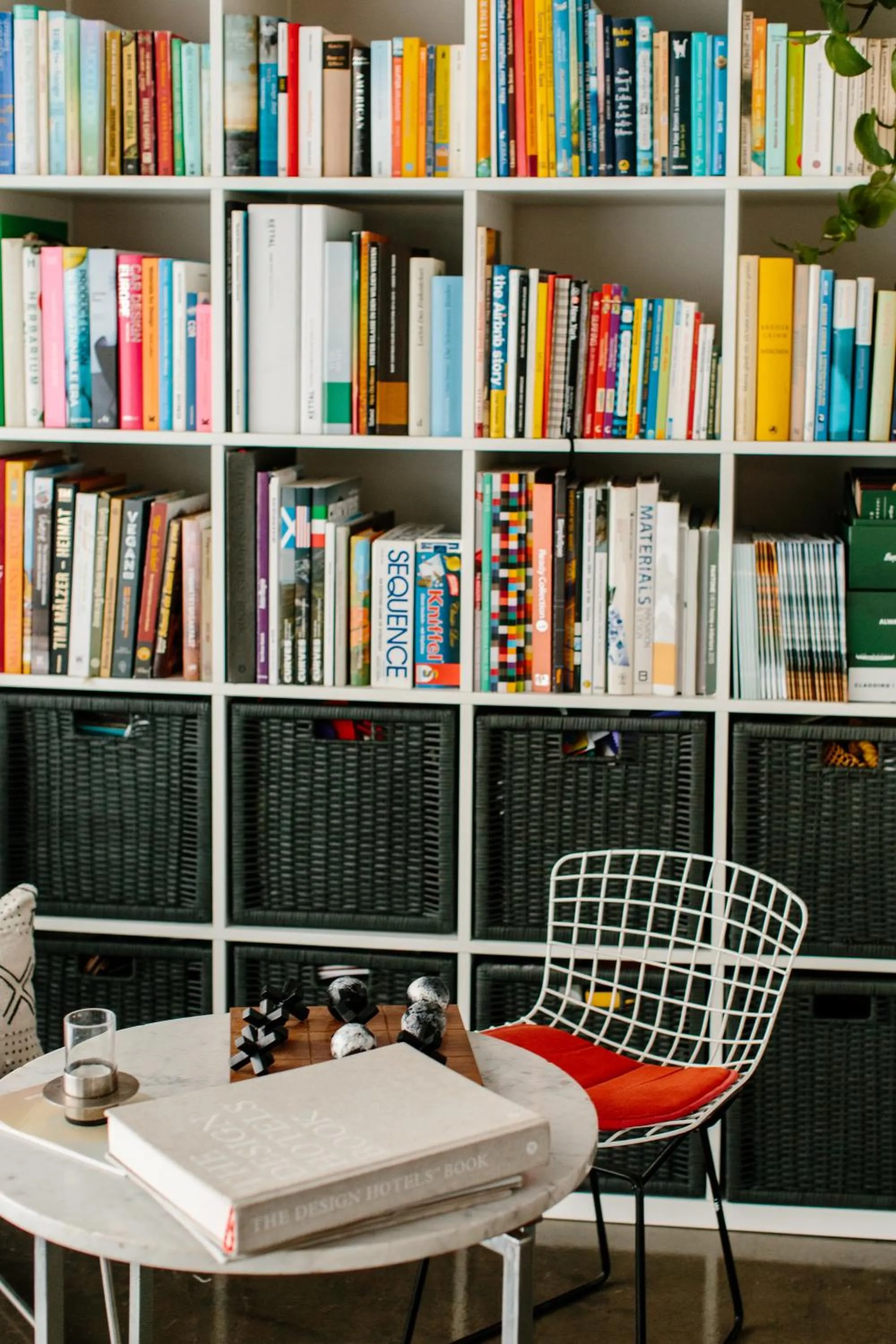 Library in Twelve Senses Retreat