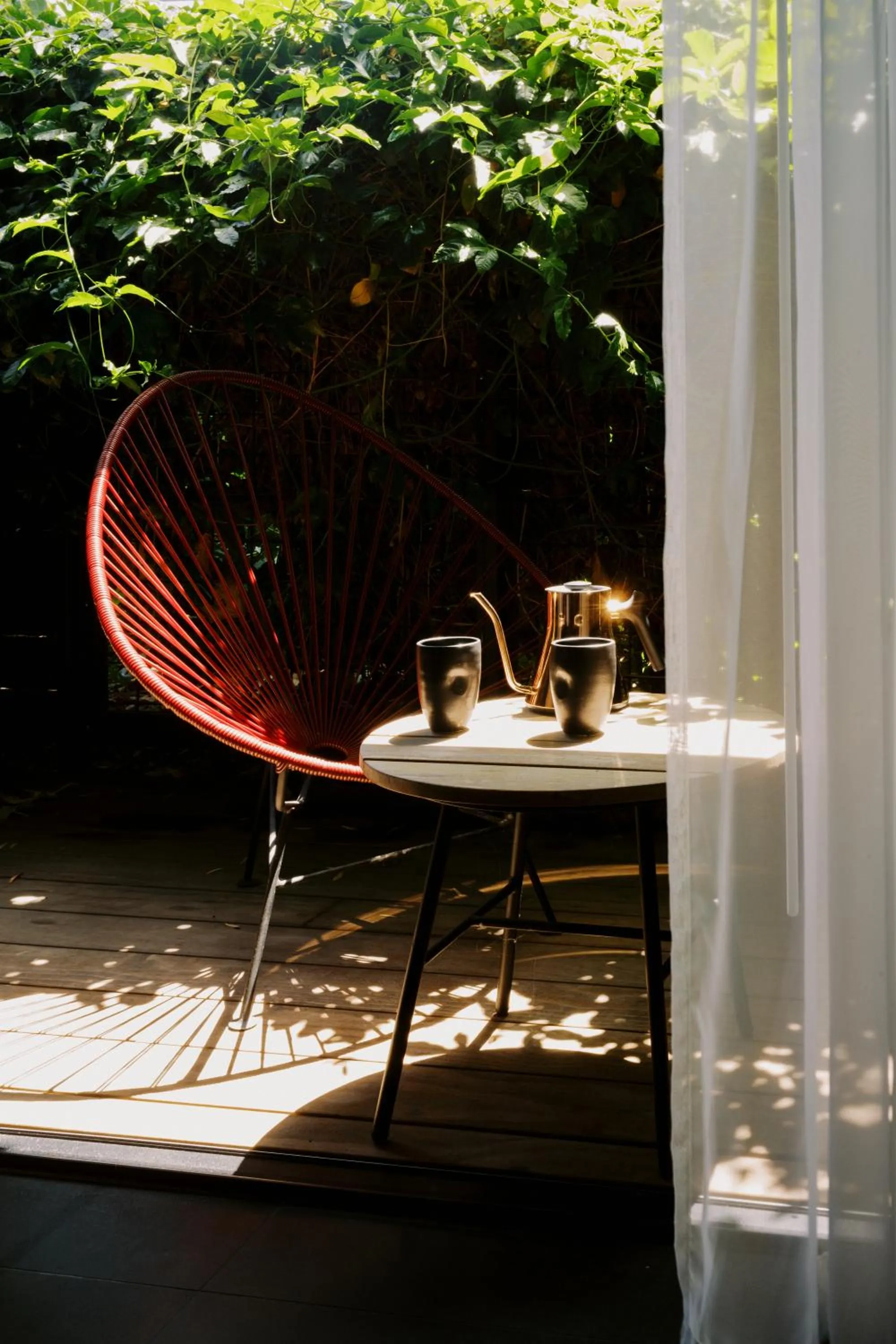 Patio in Twelve Senses Retreat