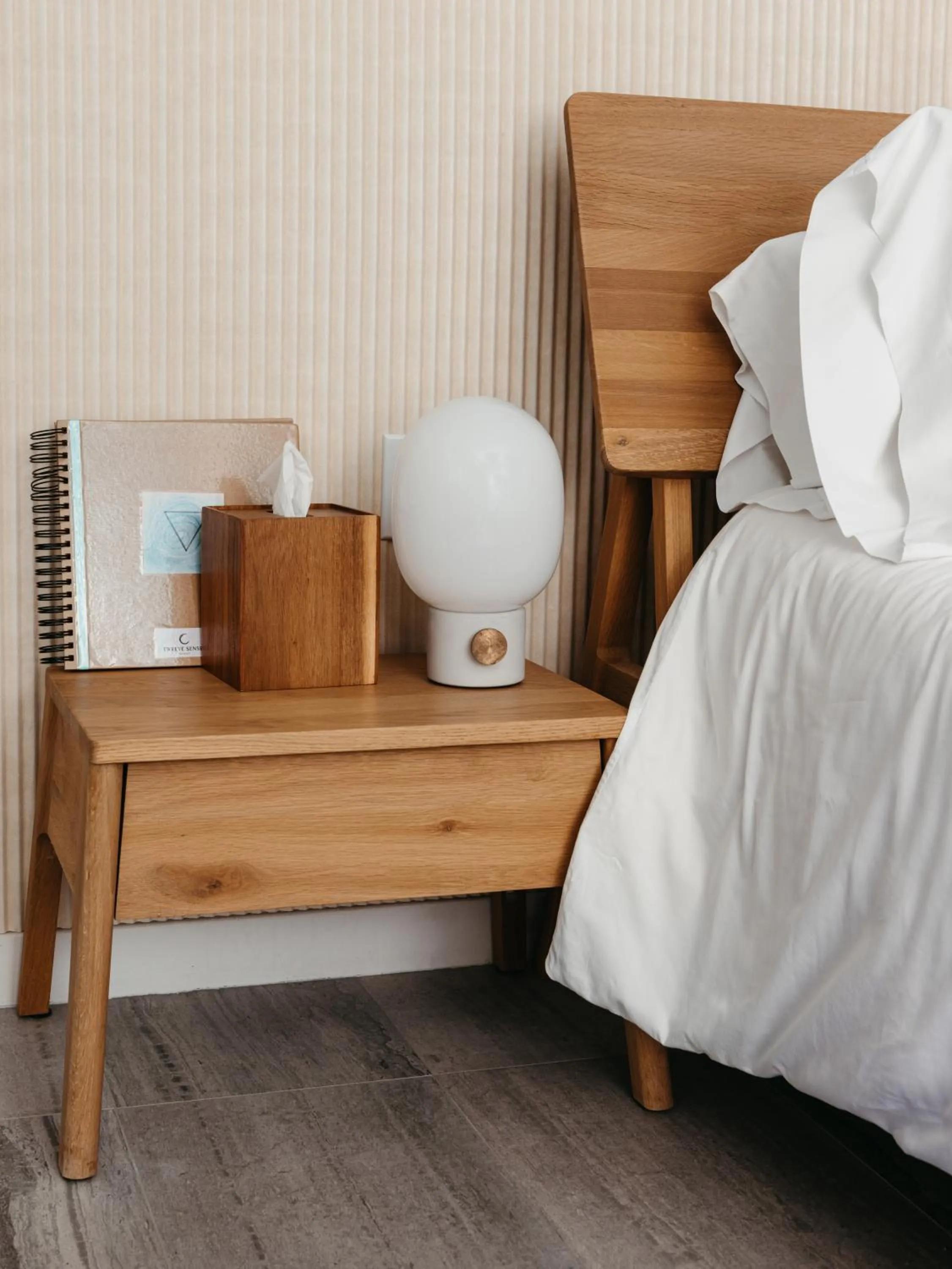 Bed in Twelve Senses Retreat