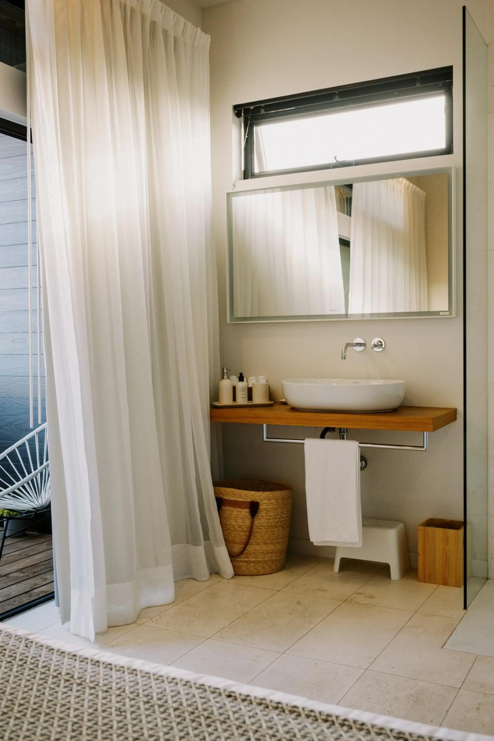 Bathroom in Twelve Senses Retreat