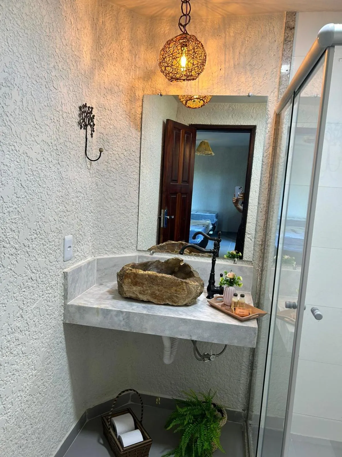 Bathroom in Pousada Preciosa do Arraial - com Natura e L'Occitane - recém inaugurada