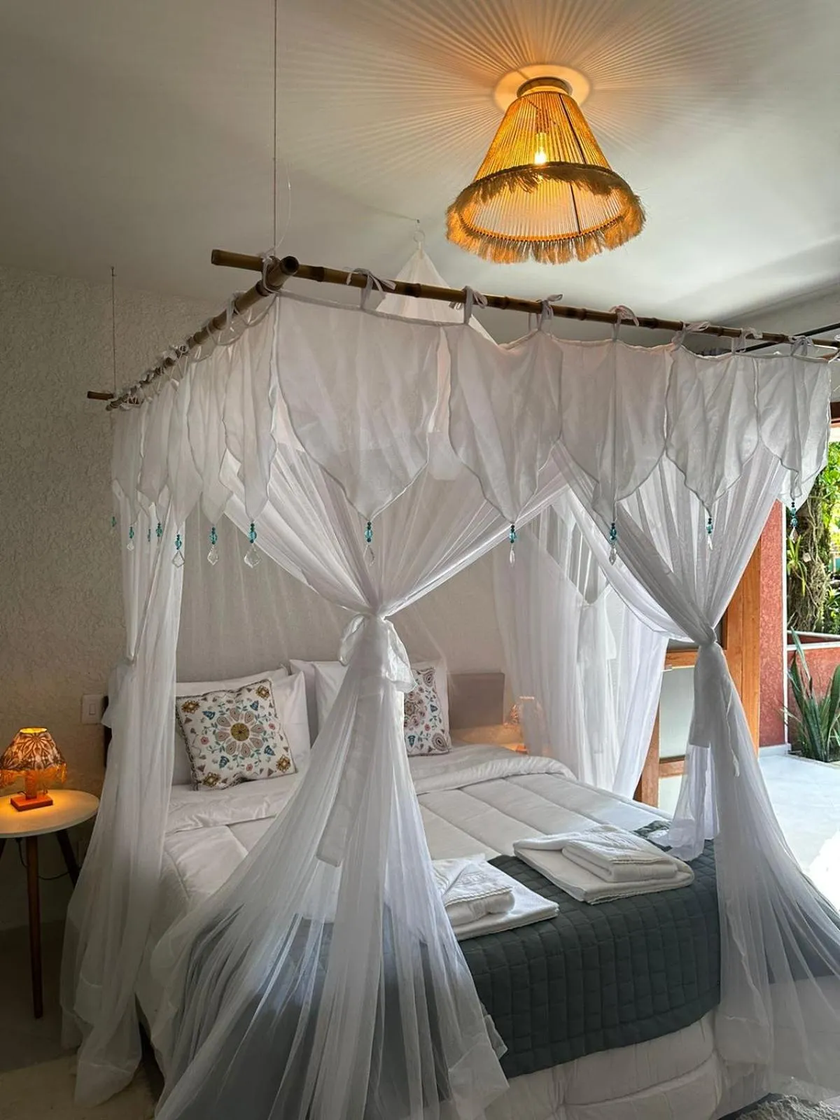 Bed in Pousada Preciosa do Arraial - com Natura e L'Occitane - recém inaugurada