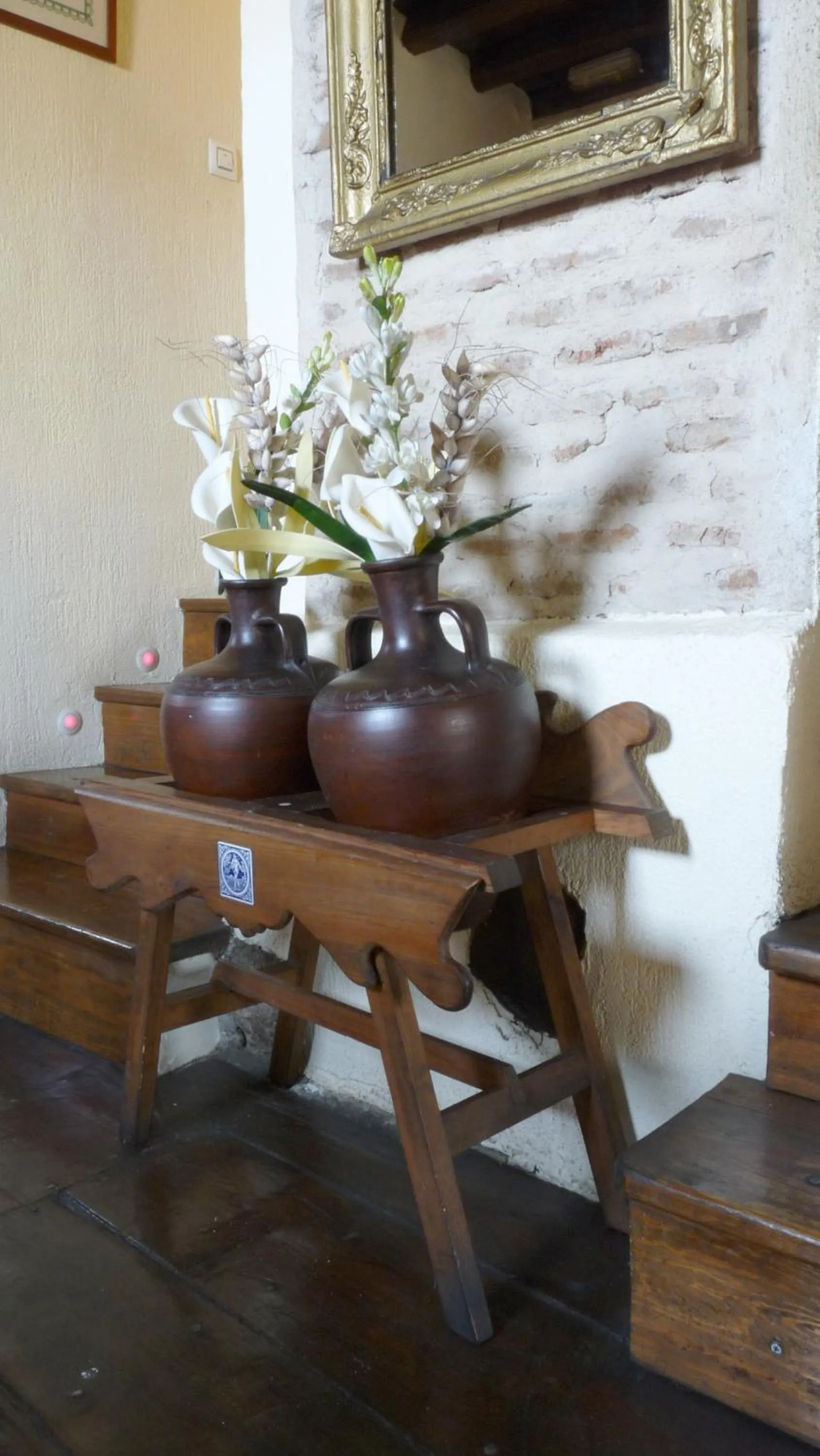 Decorative detail in Hotel Las Murallas