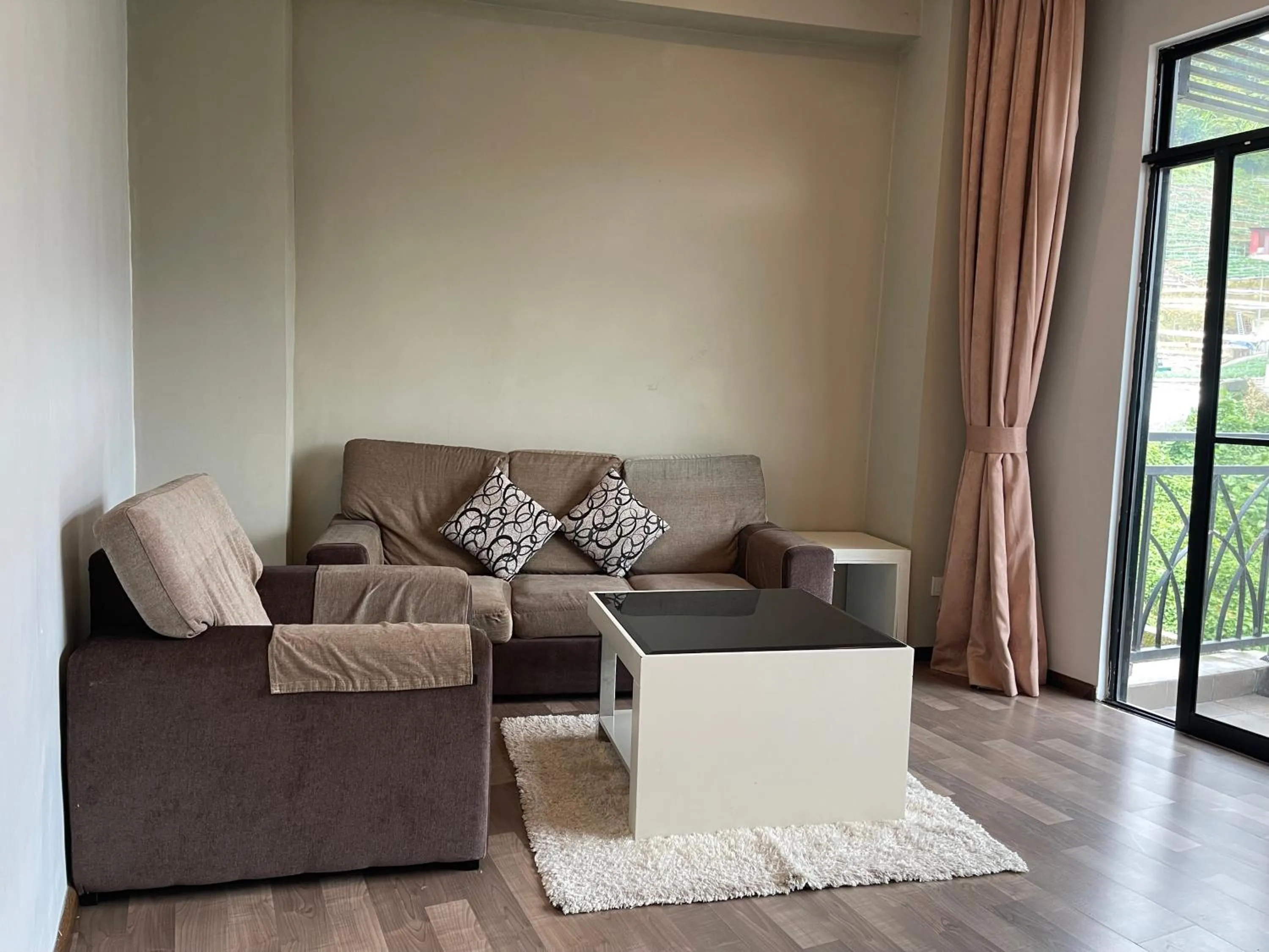 Seating area in NOVA Apartment at Cameron